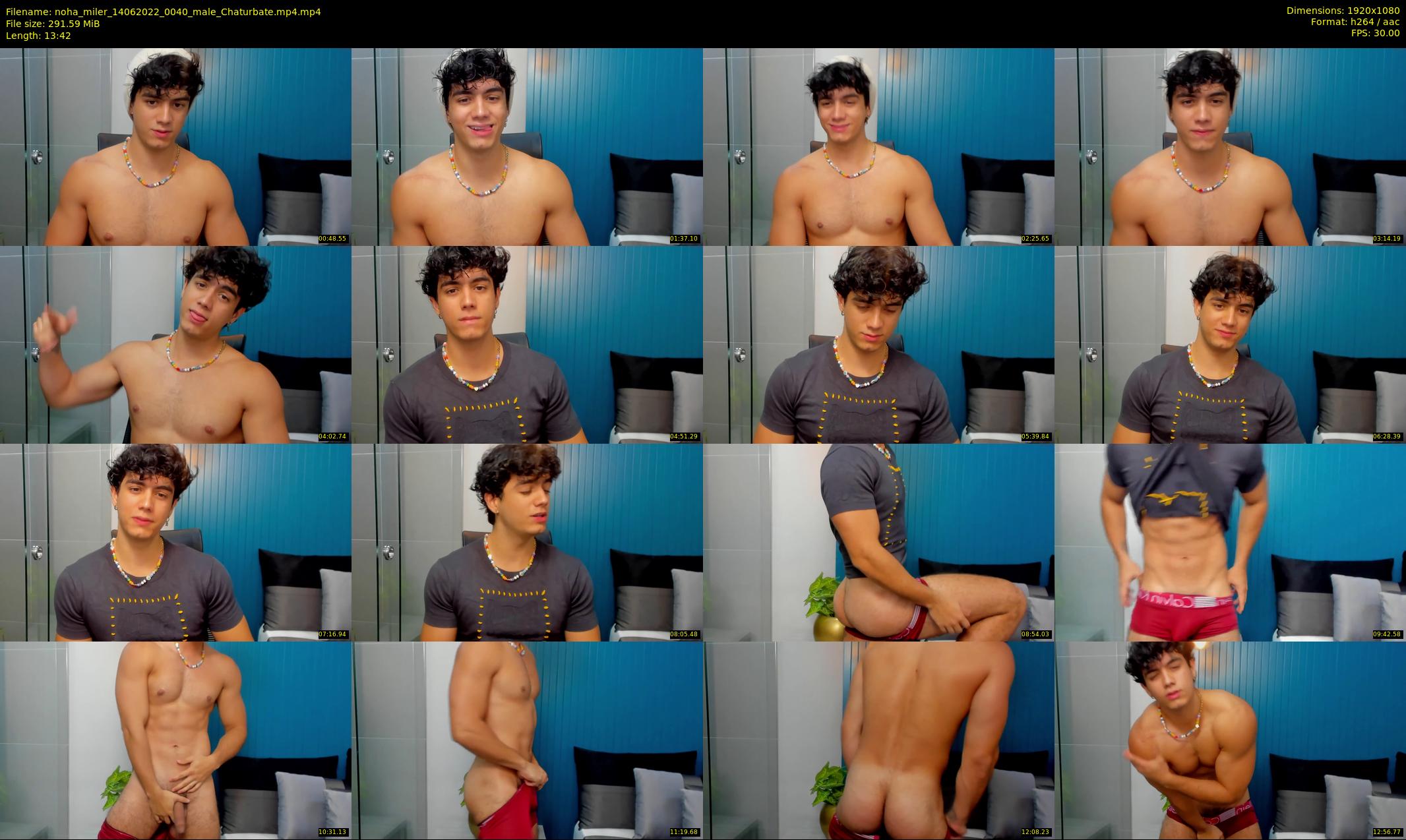 noha_miler — 14 minute Chaturbate male cam show recording, 1080p, Jun 14, 2022
