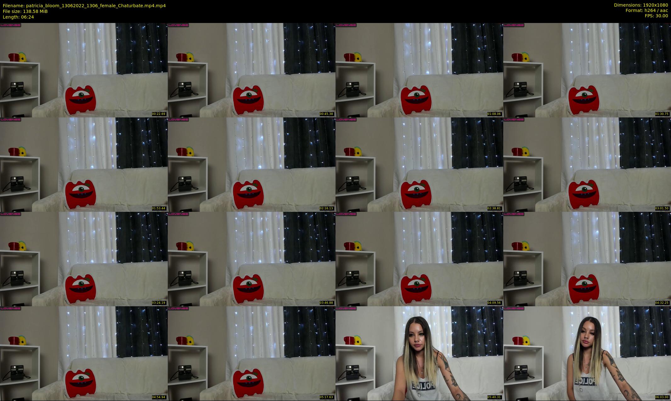 patricia_bloom — 7 minute Chaturbate female cam show recording, 1080p, Jun 13, 2022