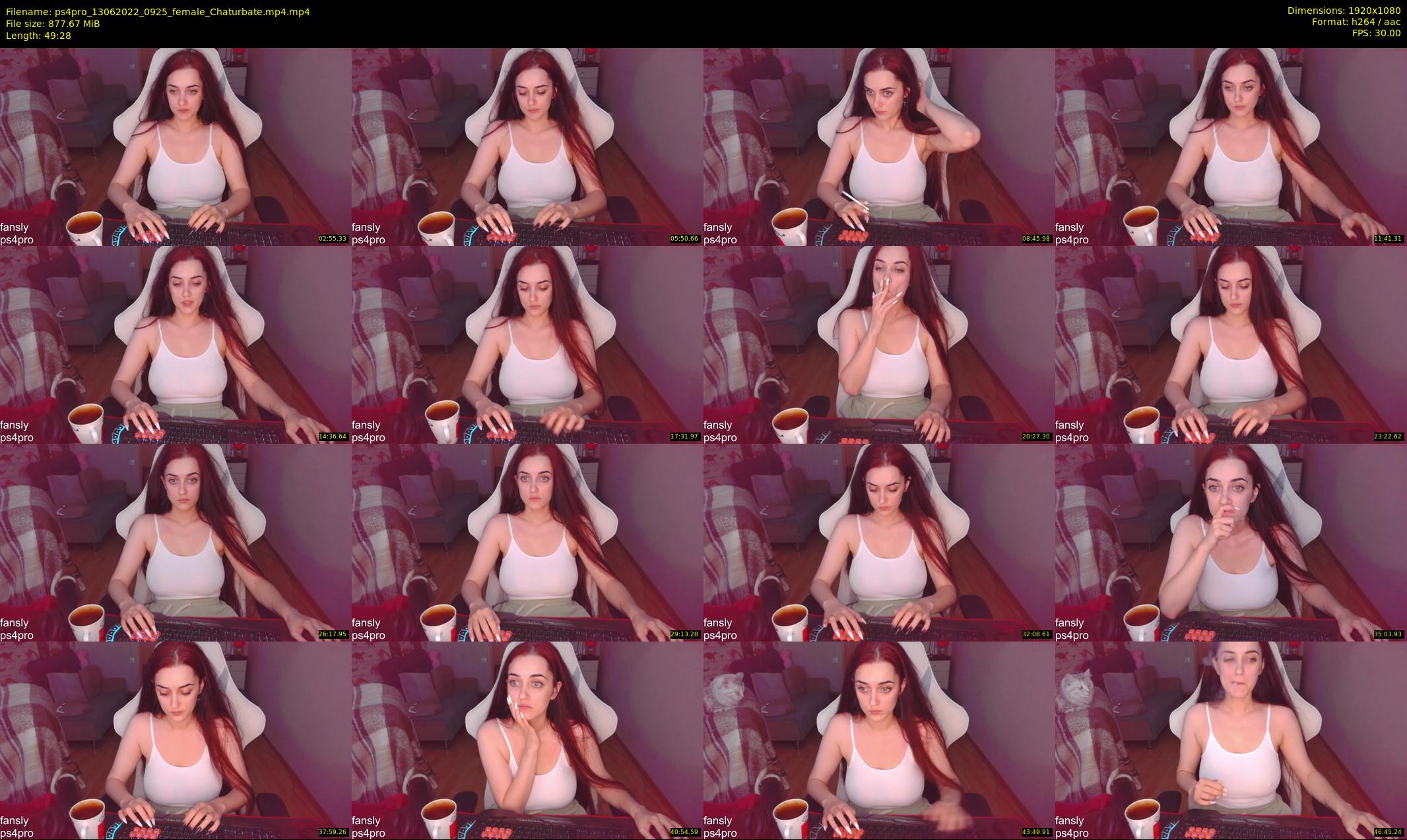 ps4pro — 50 minute Chaturbate female cam show recording, 1080p, Jun 13, 2022