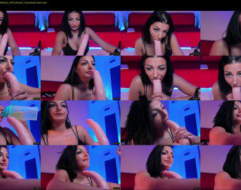 queen_of_deepthroat — 54 minute Chaturbate female cam show recording, 1080p, Jun 13, 2022