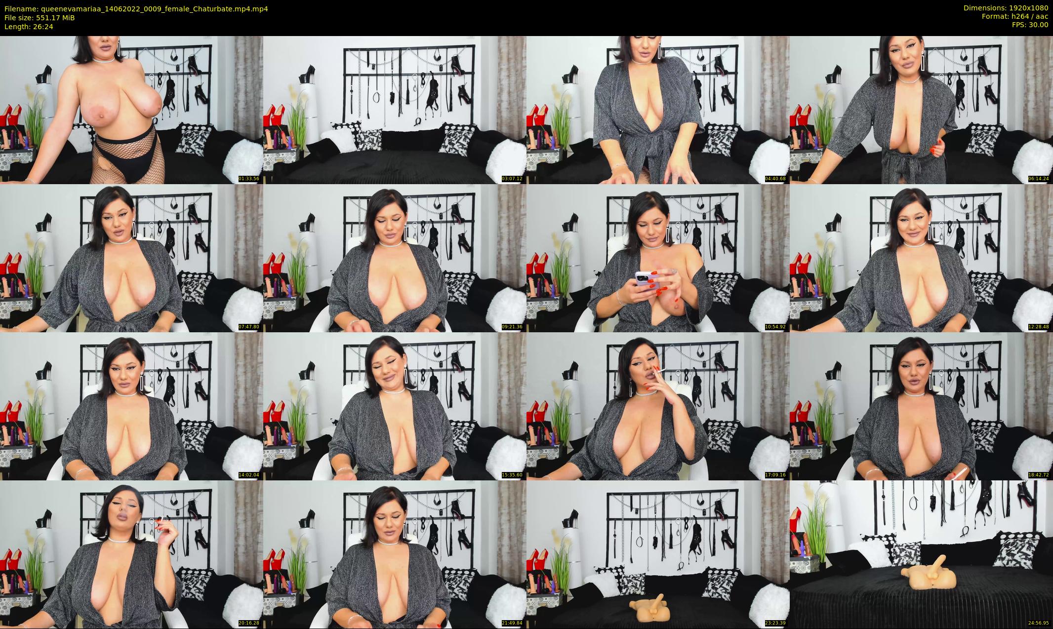 queenevamariaa — 27 minute Chaturbate female cam show recording, 1080p, Jun 14, 2022