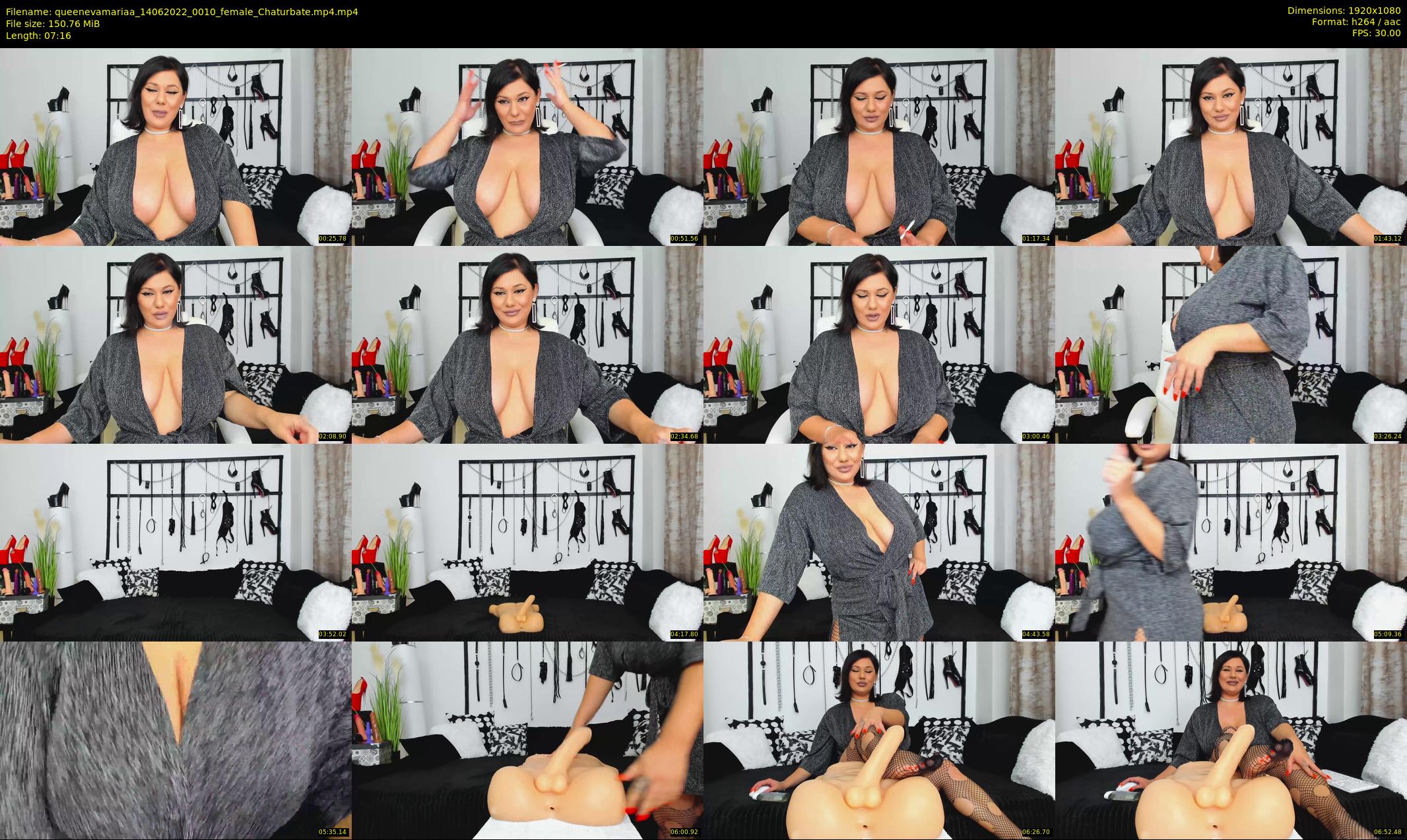 queenevamariaa — 8 minute Chaturbate female cam show recording, 1080p, Jun 14, 2022