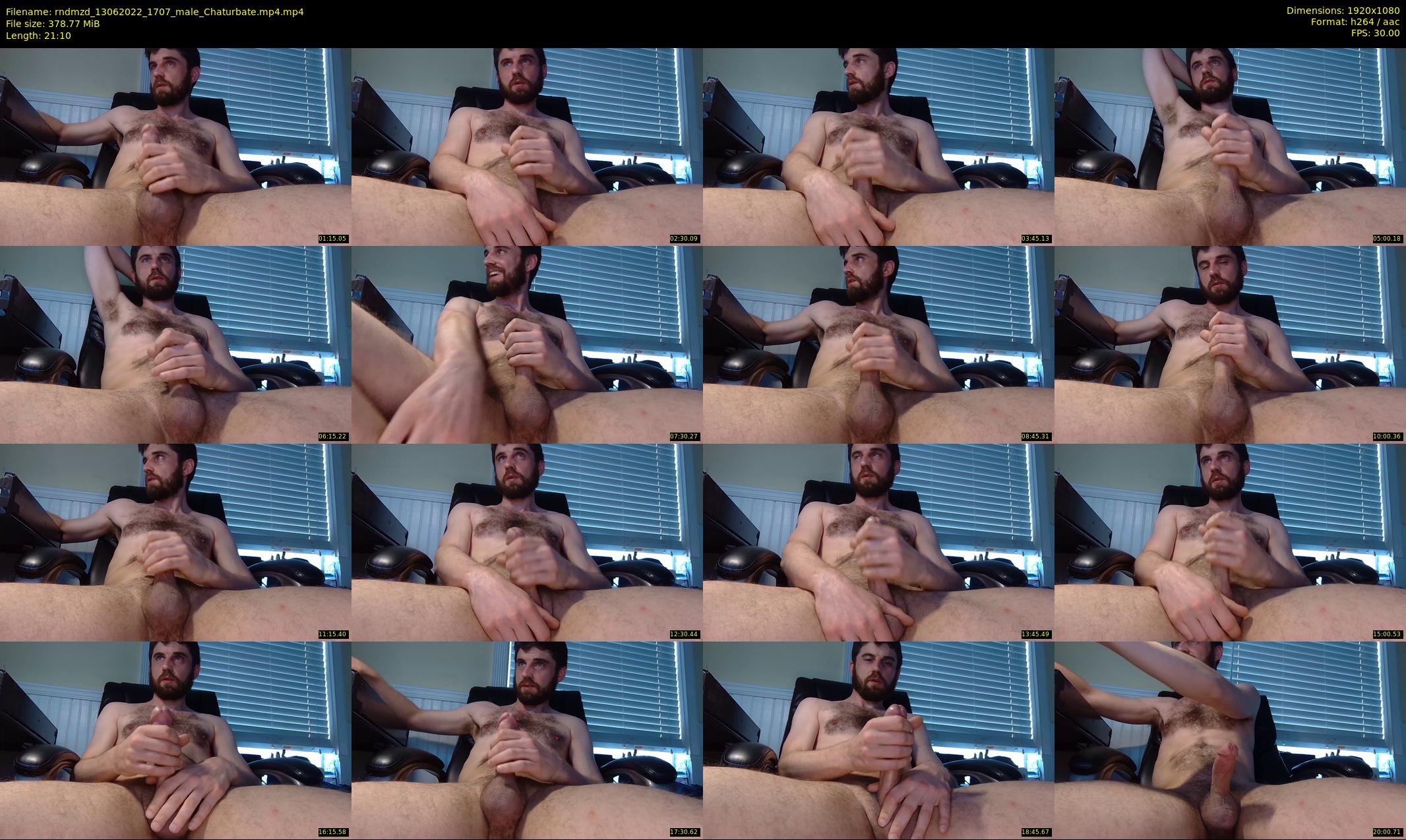 rndmzd — 22 minute Chaturbate male cam show recording, 1080p, Jun 13, 2022