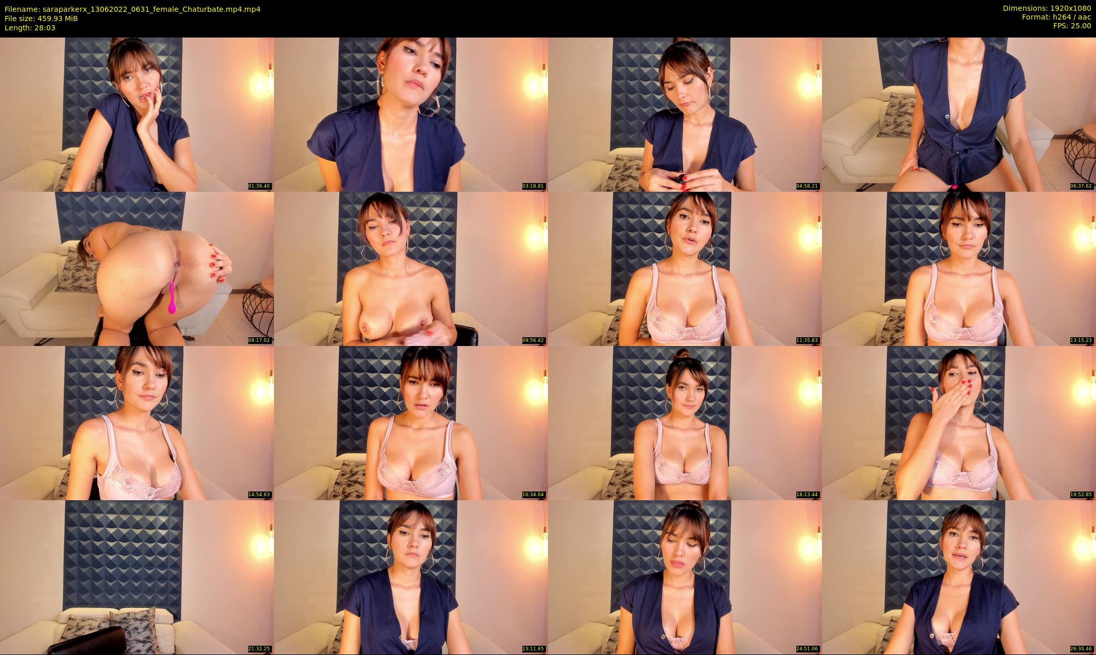 saraparkerx — 29 minute Chaturbate female cam show recording, 1080p, Jun 13, 2022