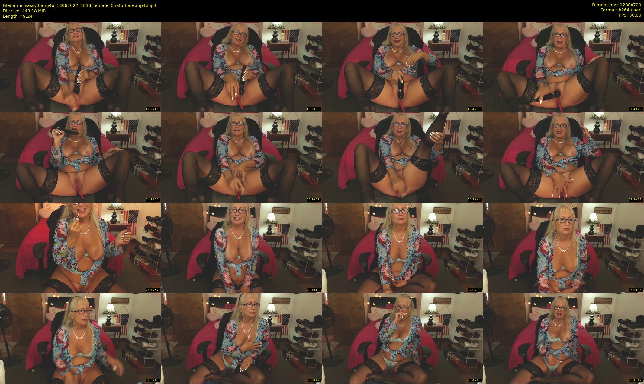 sassythang4u — 50 minute Chaturbate female cam show recording, 720p, Jun 13, 2022