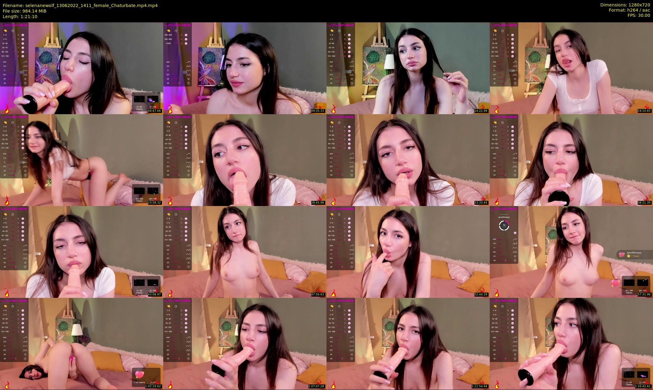 selenanewolf — 82 minute Chaturbate couple cam show recording, 720p, Jun 13, 2022