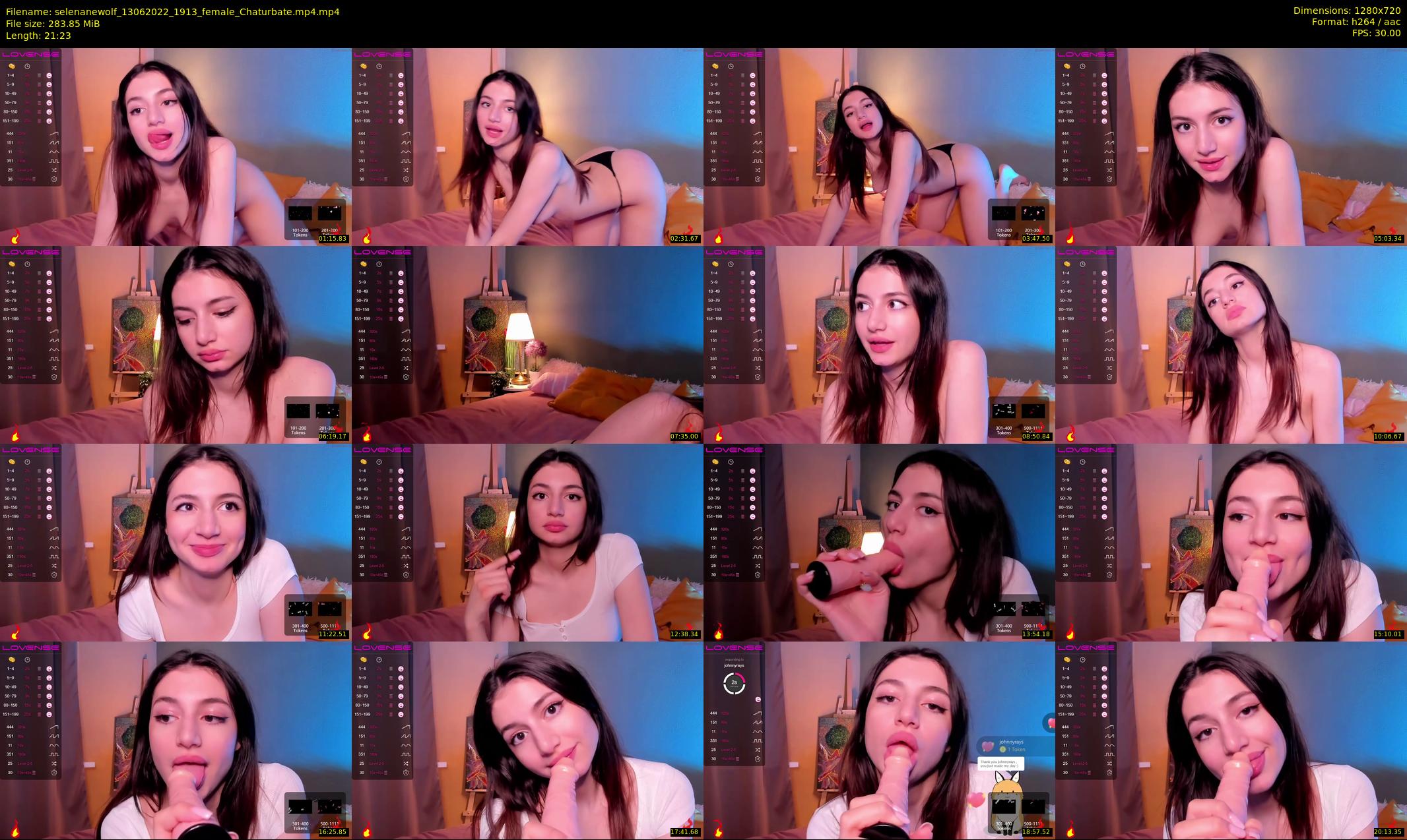 selenanewolf — 22 minute Chaturbate couple cam show recording, 720p, Jun 13, 2022