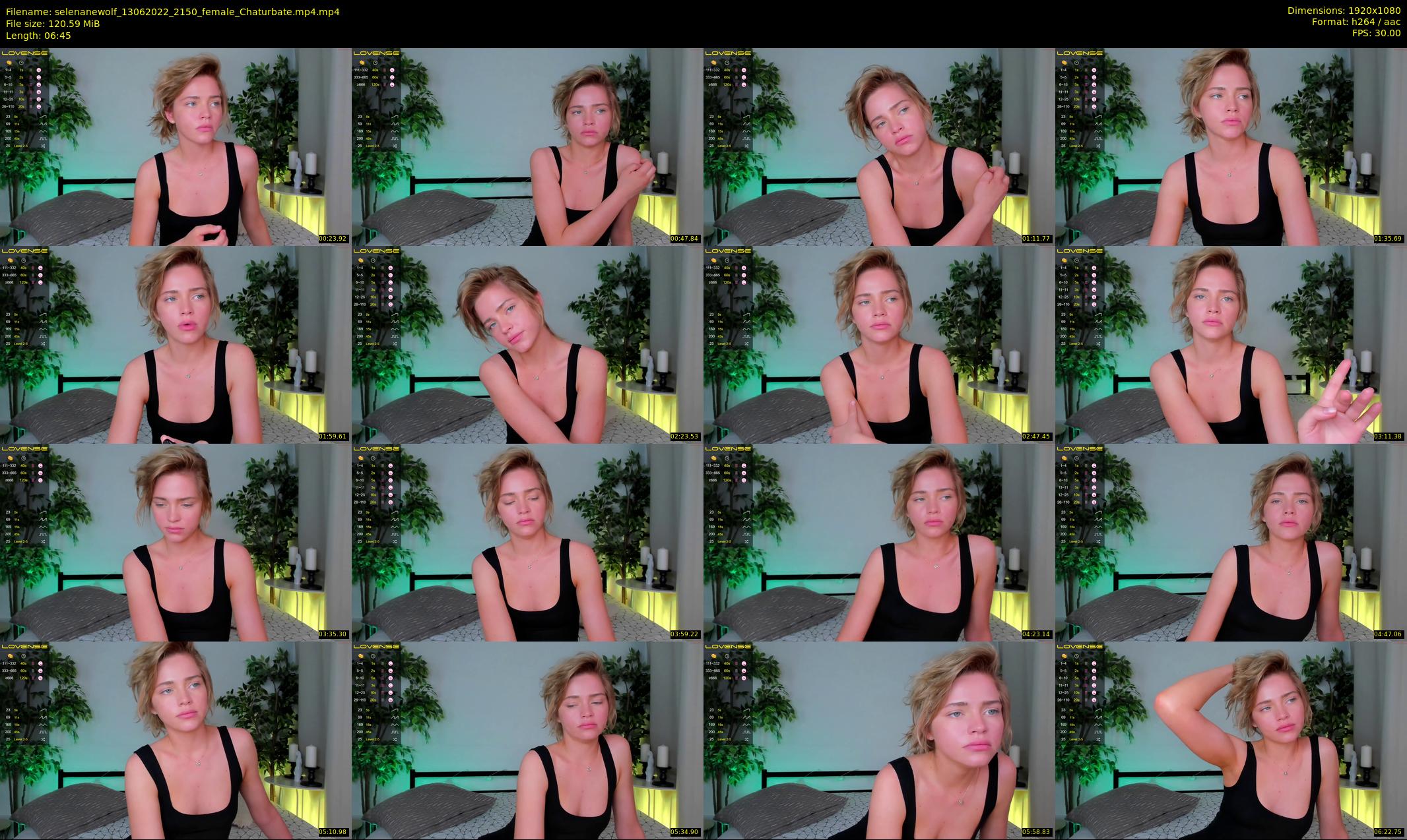 selenanewolf — 7 minute Chaturbate couple cam show recording, 1080p, Jun 13, 2022