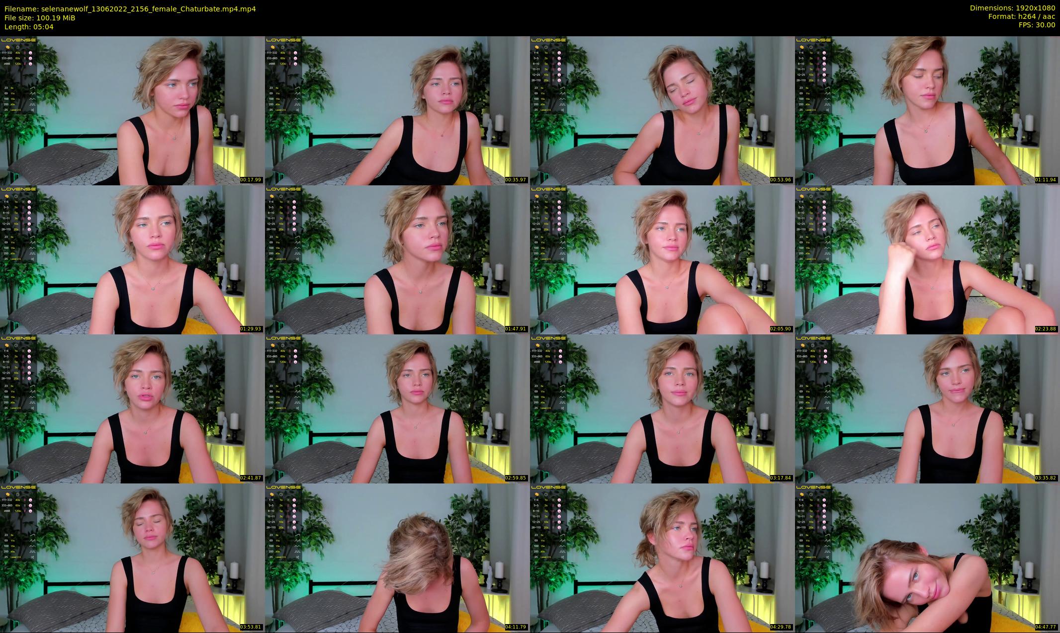 selenanewolf — 6 minute Chaturbate couple cam show recording, 1080p, Jun 13, 2022
