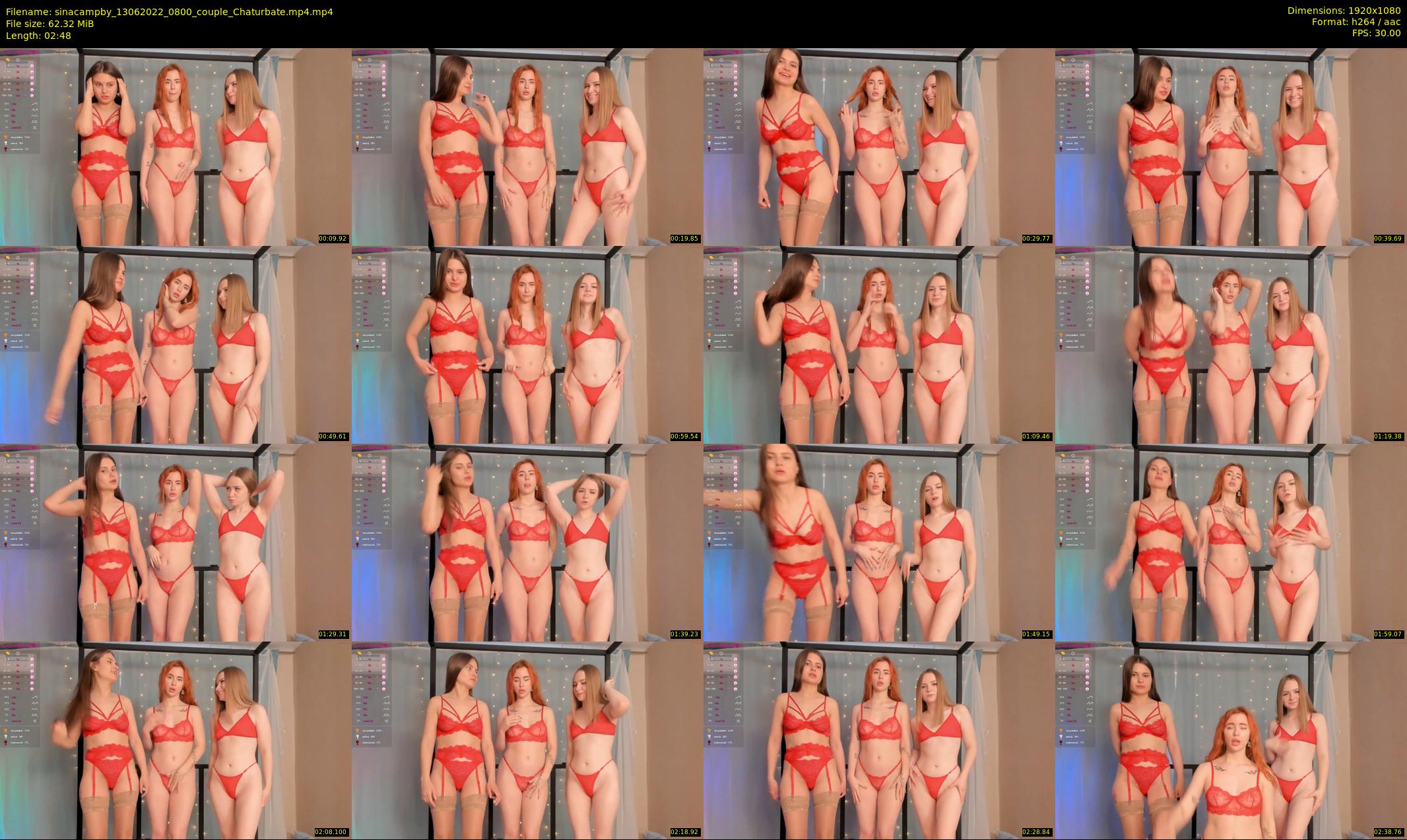 sinacampby — 3 minute Chaturbate couple cam show recording, 1080p, Jun 13, 2022