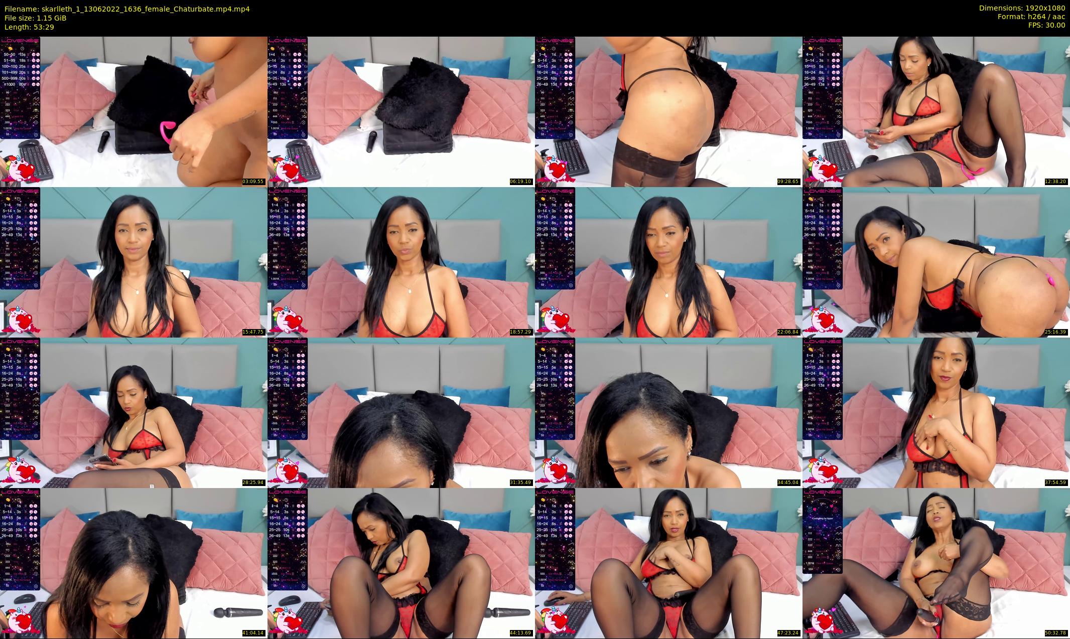 skarlleth_1 — 54 minute Chaturbate female cam show recording, 1080p, Jun 13, 2022