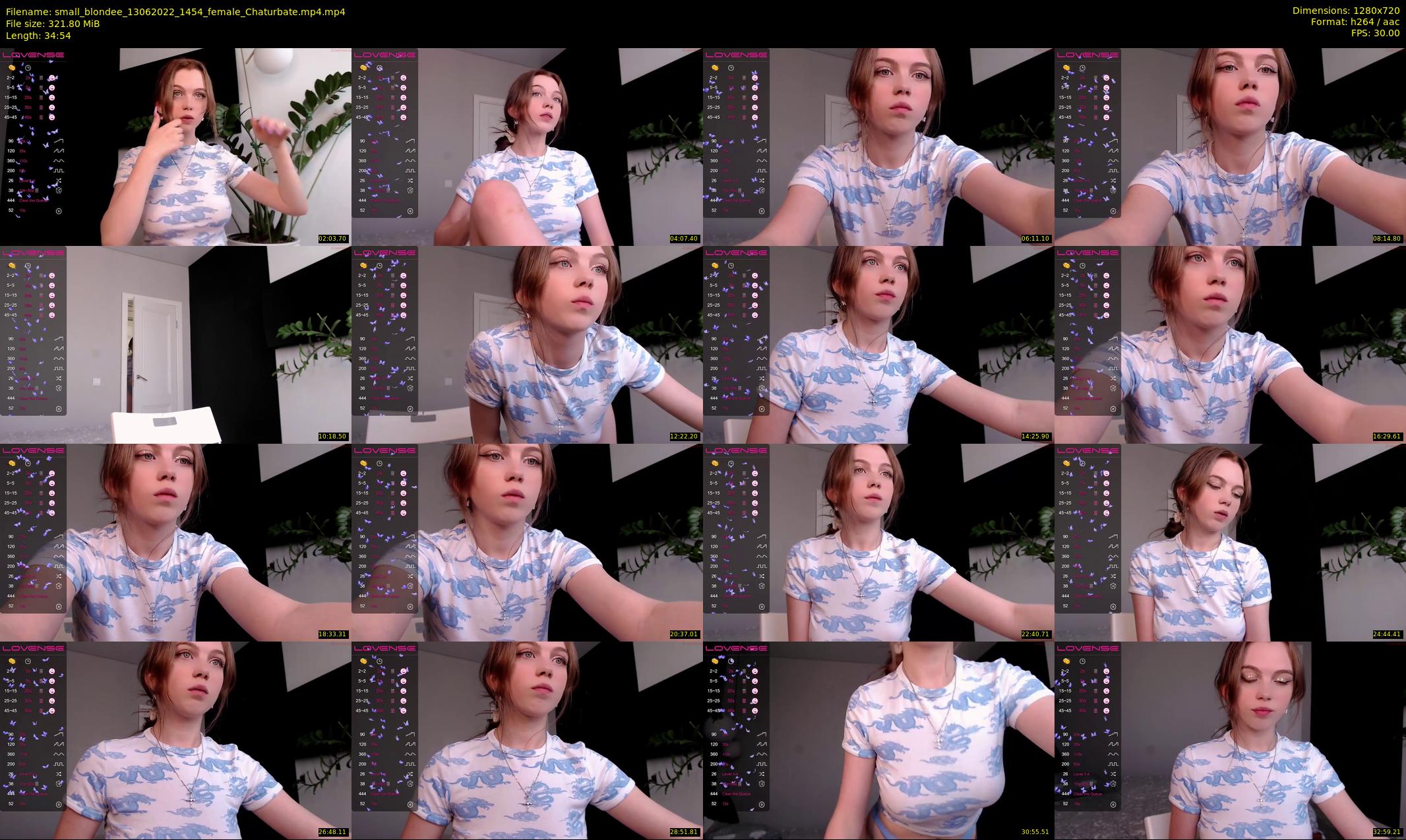 small_blondee — 35 minute Chaturbate female cam show recording, 720p, Jun 13, 2022