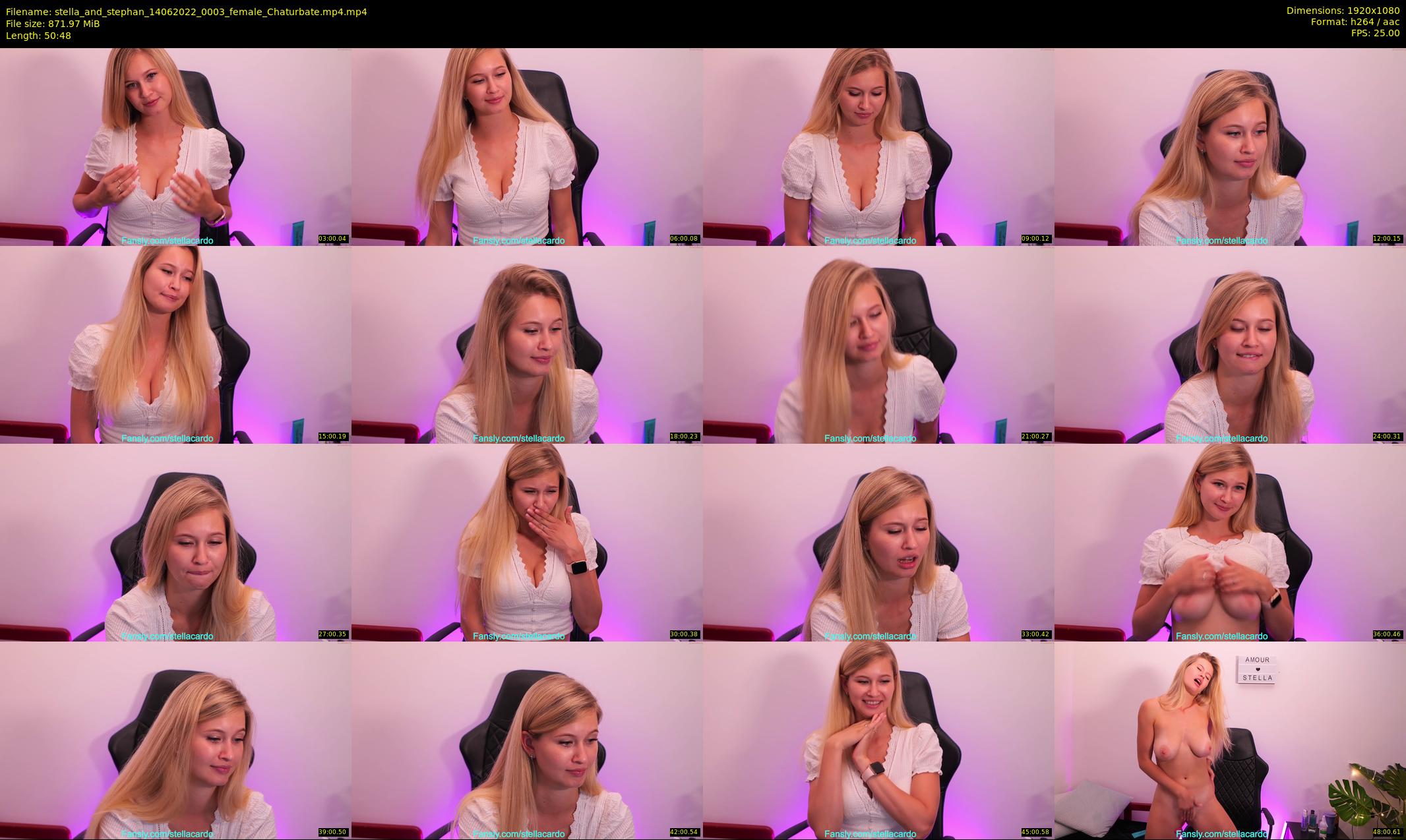 stella_and_stephan — 51 minute Chaturbate couple cam show recording, 1080p, Jun 14, 2022