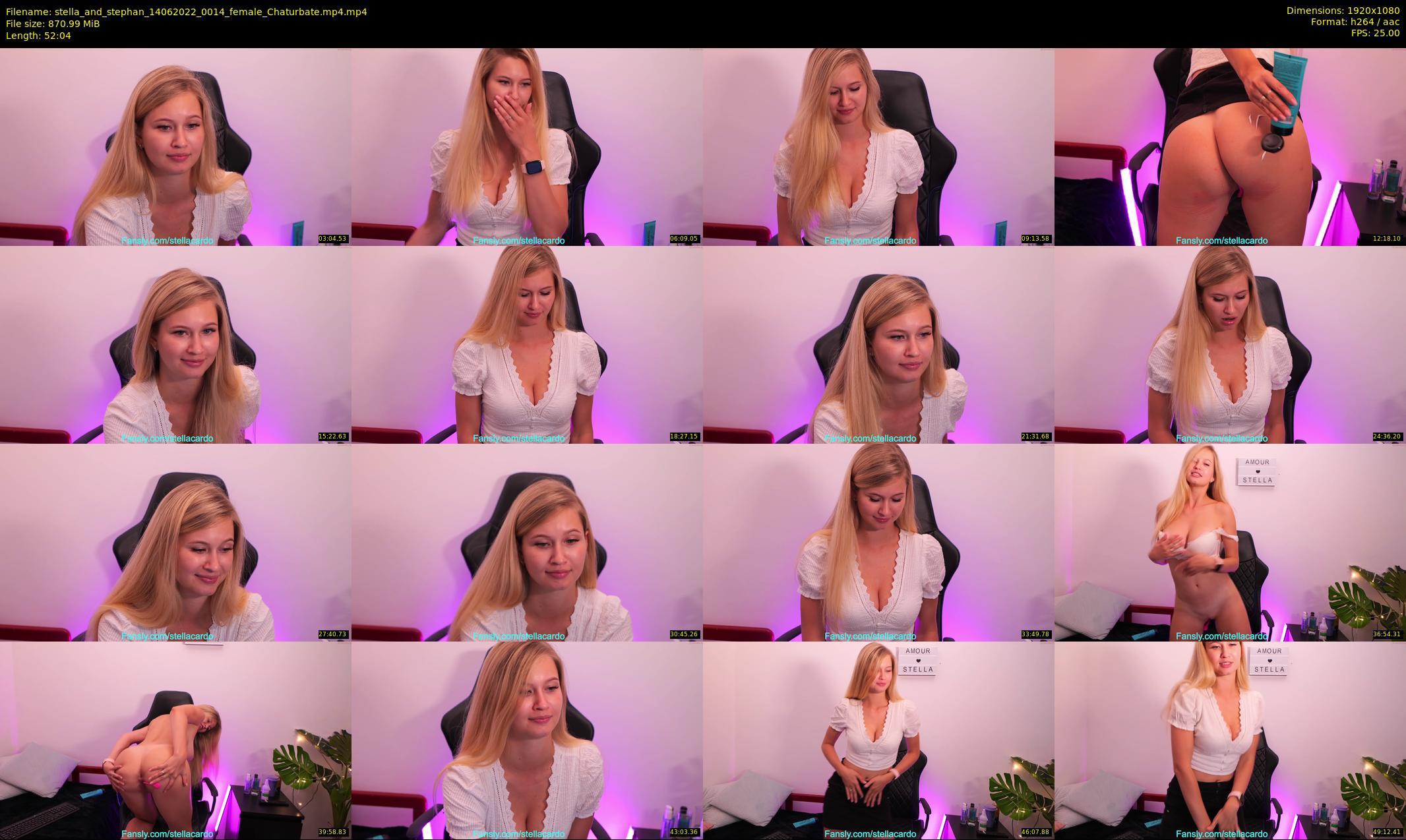 stella_and_stephan — 53 minute Chaturbate couple cam show recording, 1080p, Jun 14, 2022
