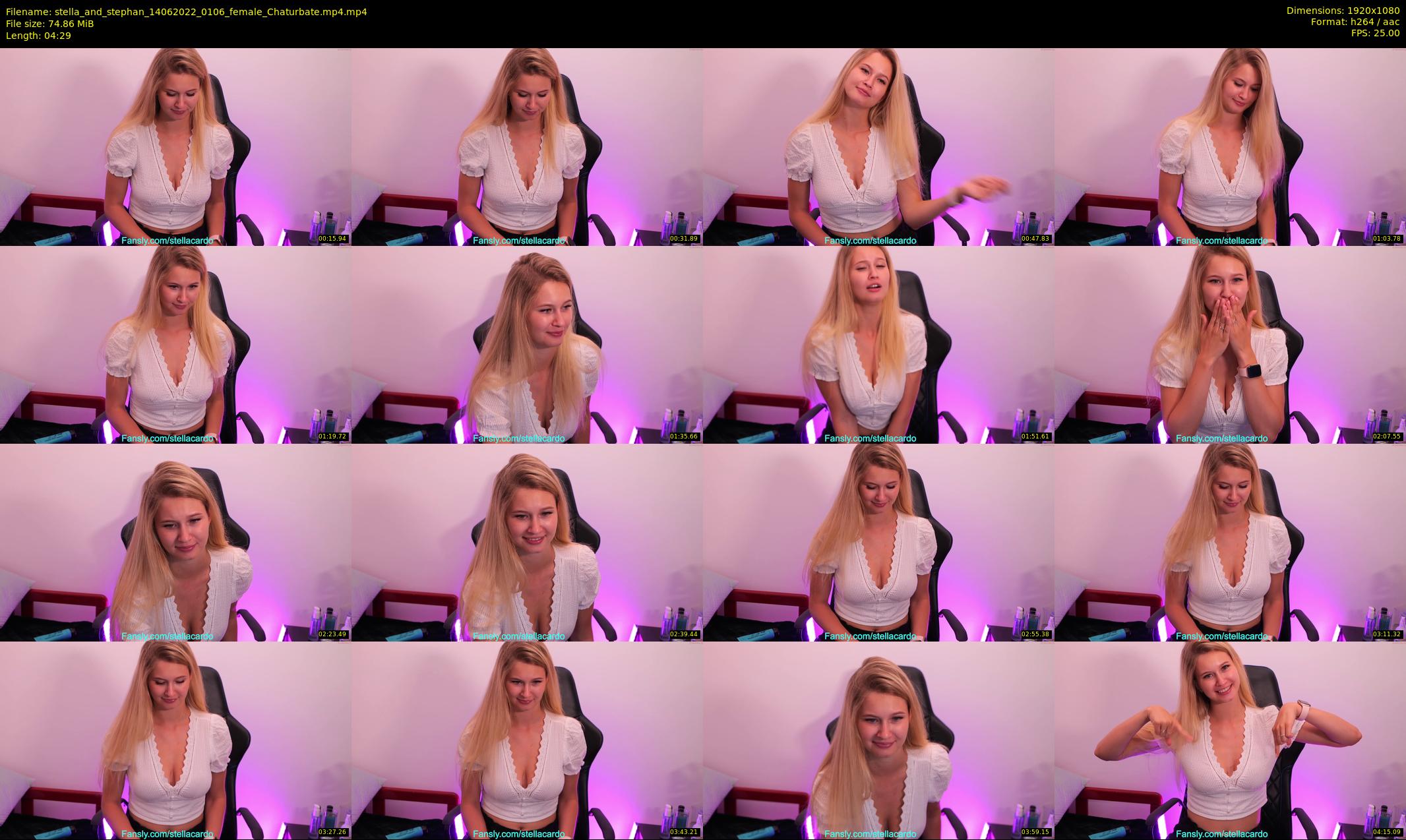 stella_and_stephan — 5 minute Chaturbate couple cam show recording, 1080p, Jun 14, 2022