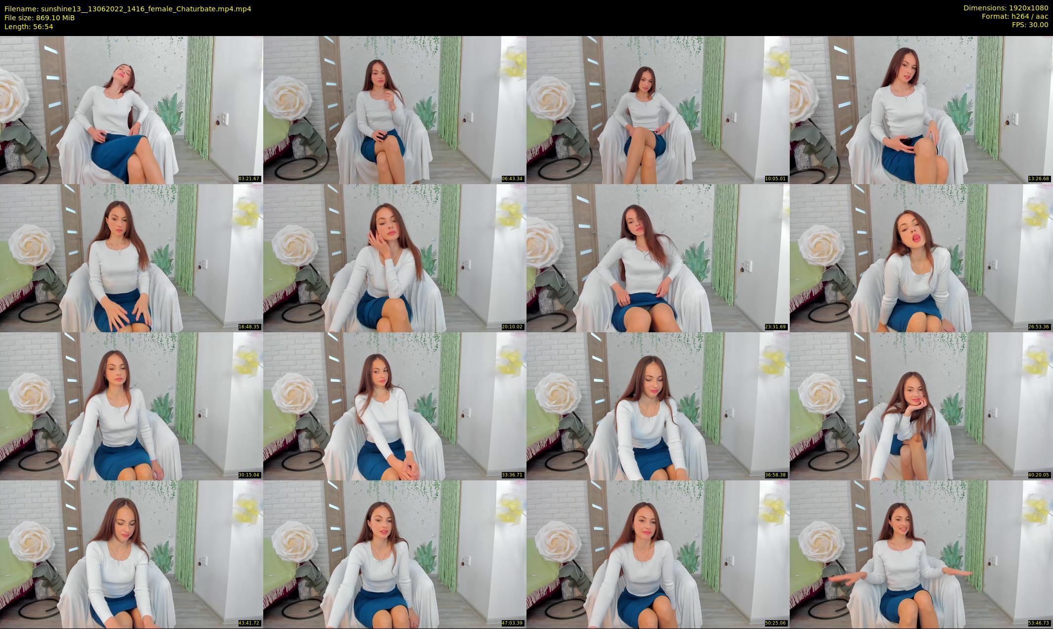 sunshine13_ — 57 minute Chaturbate female cam show recording, 1080p, Jun 13, 2022