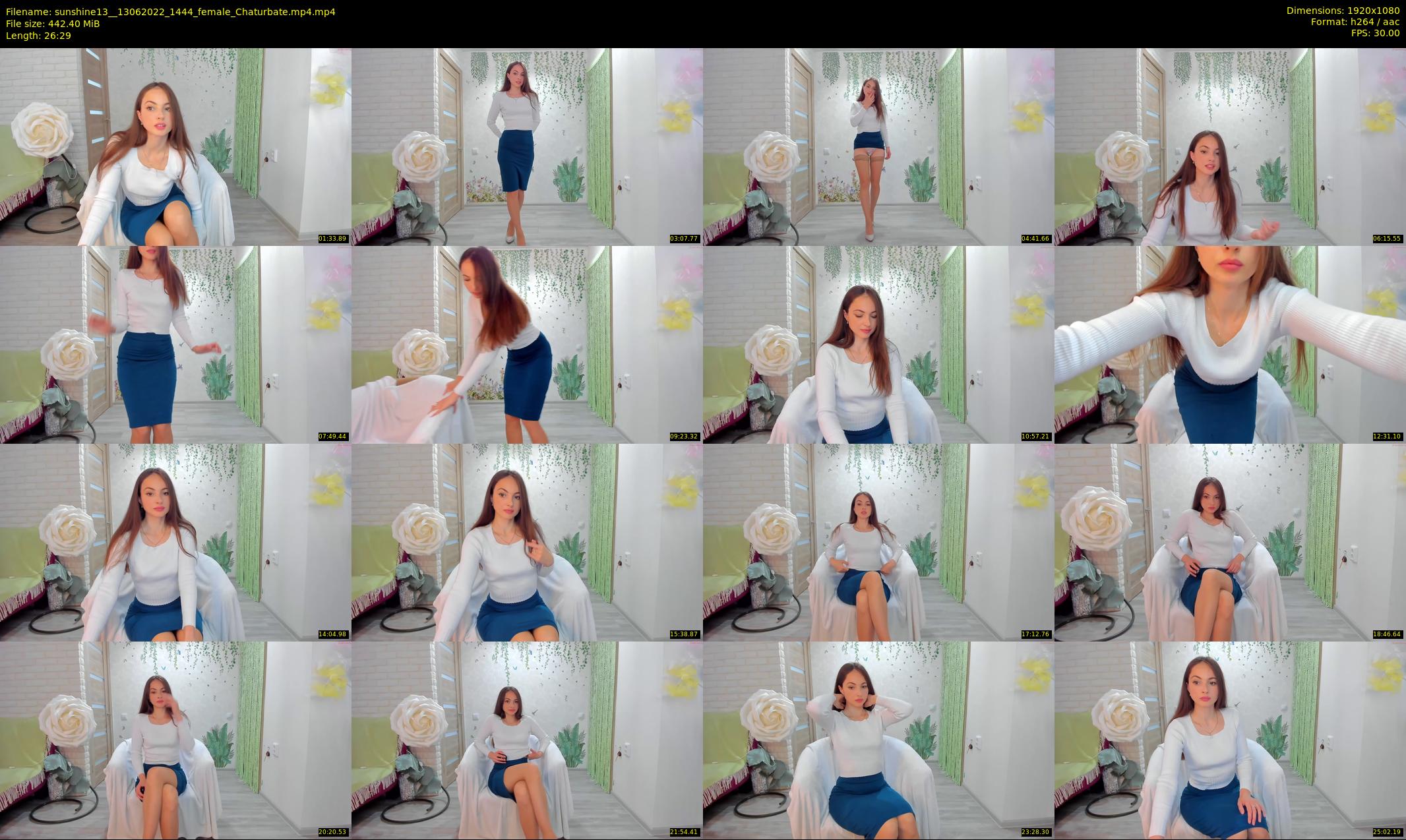 sunshine13_ — 27 minute Chaturbate female cam show recording, 1080p, Jun 13, 2022