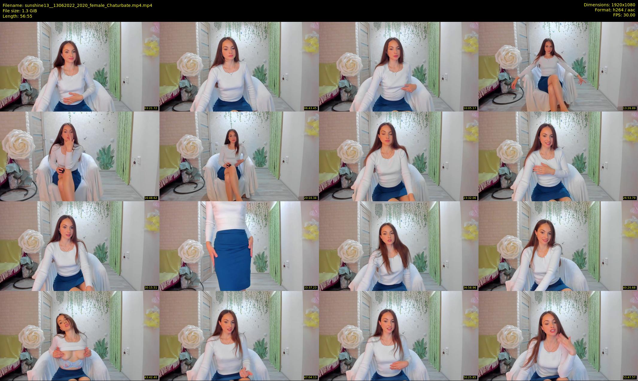 sunshine13_ — 57 minute Chaturbate female cam show recording, 1080p, Jun 13, 2022