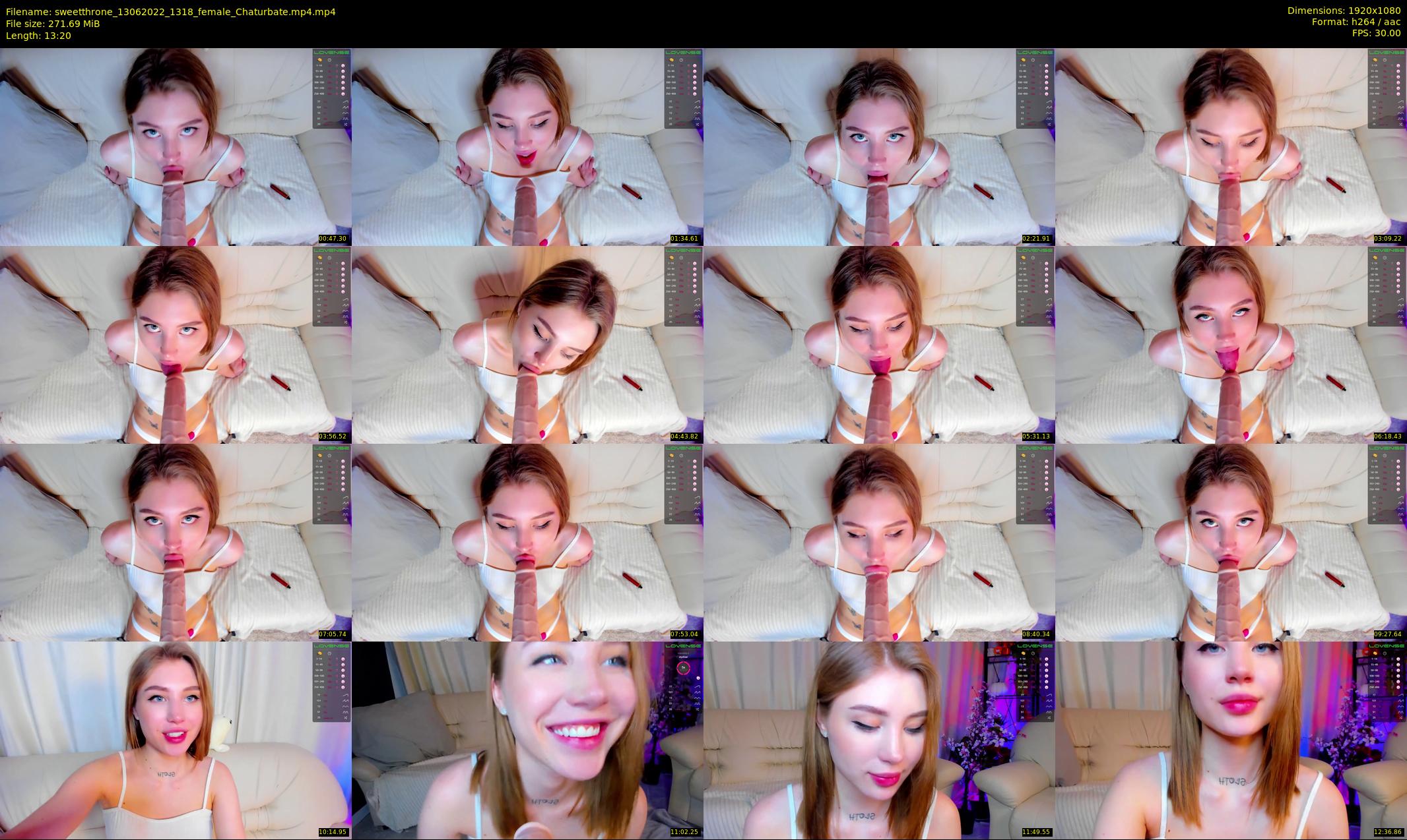 sweetthrone — 14 minute Chaturbate couple cam show recording, 1080p, Jun 13, 2022
