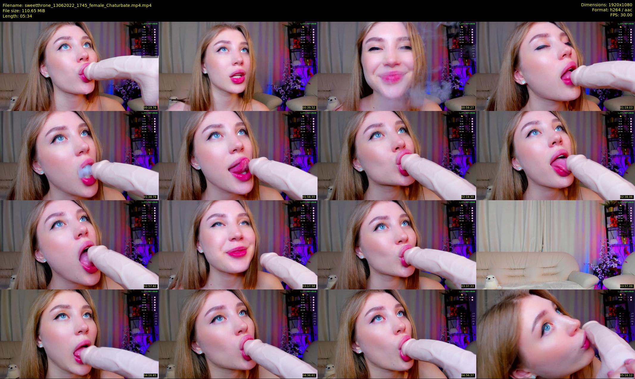 sweetthrone — 6 minute Chaturbate couple cam show recording, 1080p, Jun 13, 2022