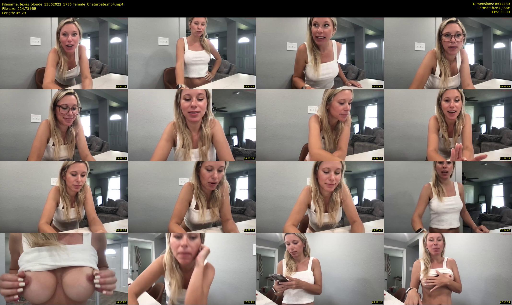 texas_blonde — 46 minute Chaturbate female cam show recording, 480p, Jun 13, 2022