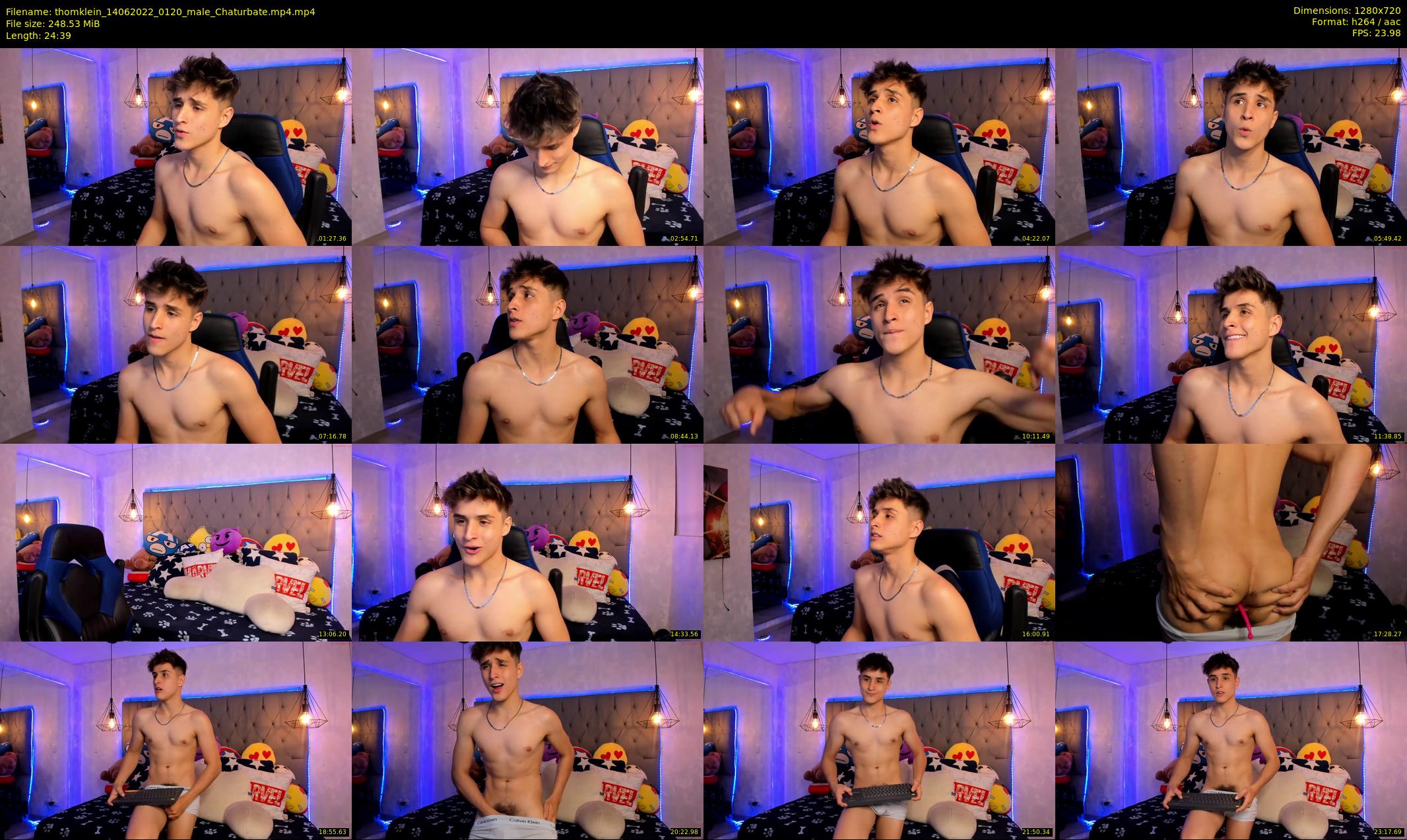 thomklein — 25 minute Chaturbate male cam show recording, 720p, Jun 14, 2022