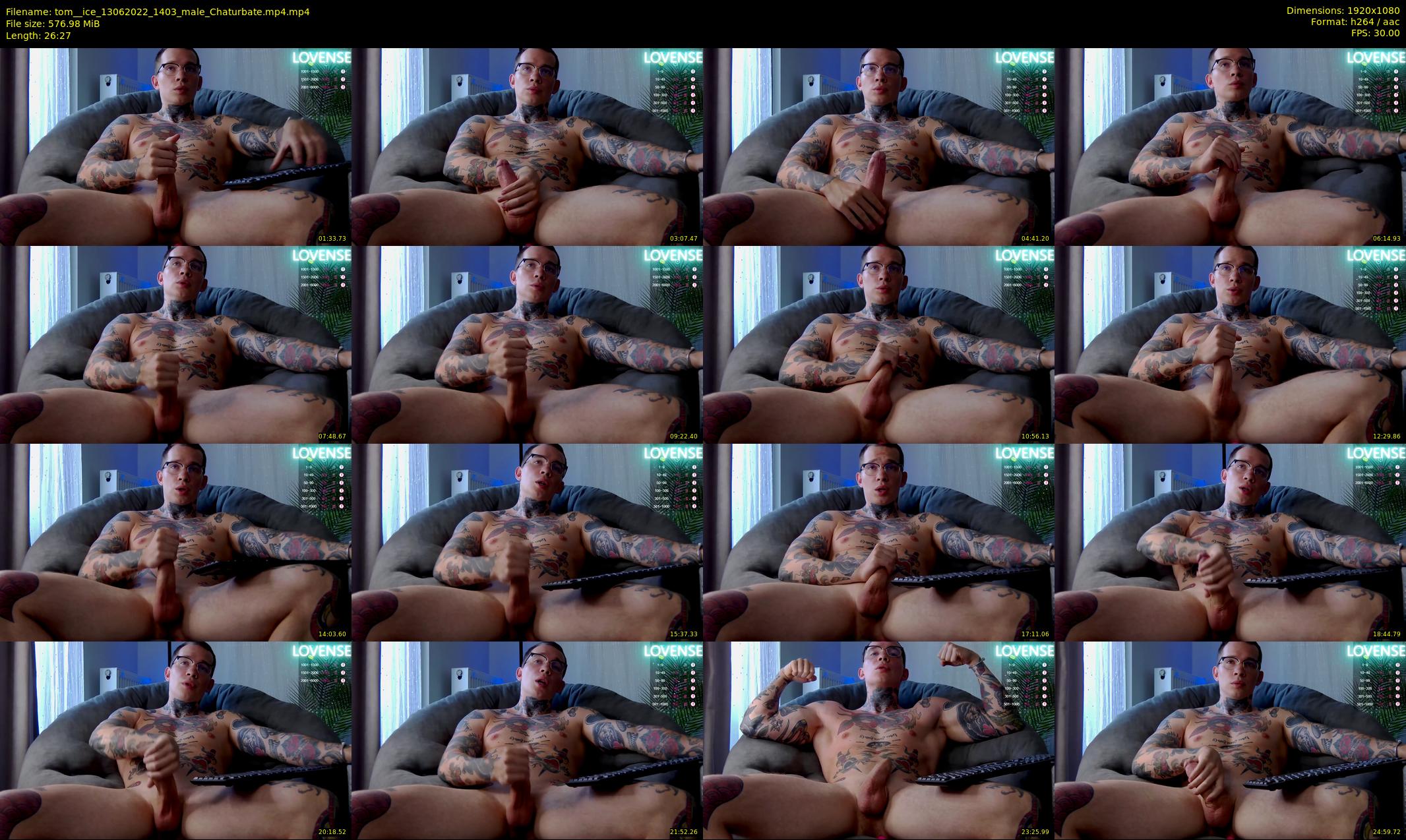 tom__ice — 27 minute Chaturbate male cam show recording, 1080p, Jun 13, 2022