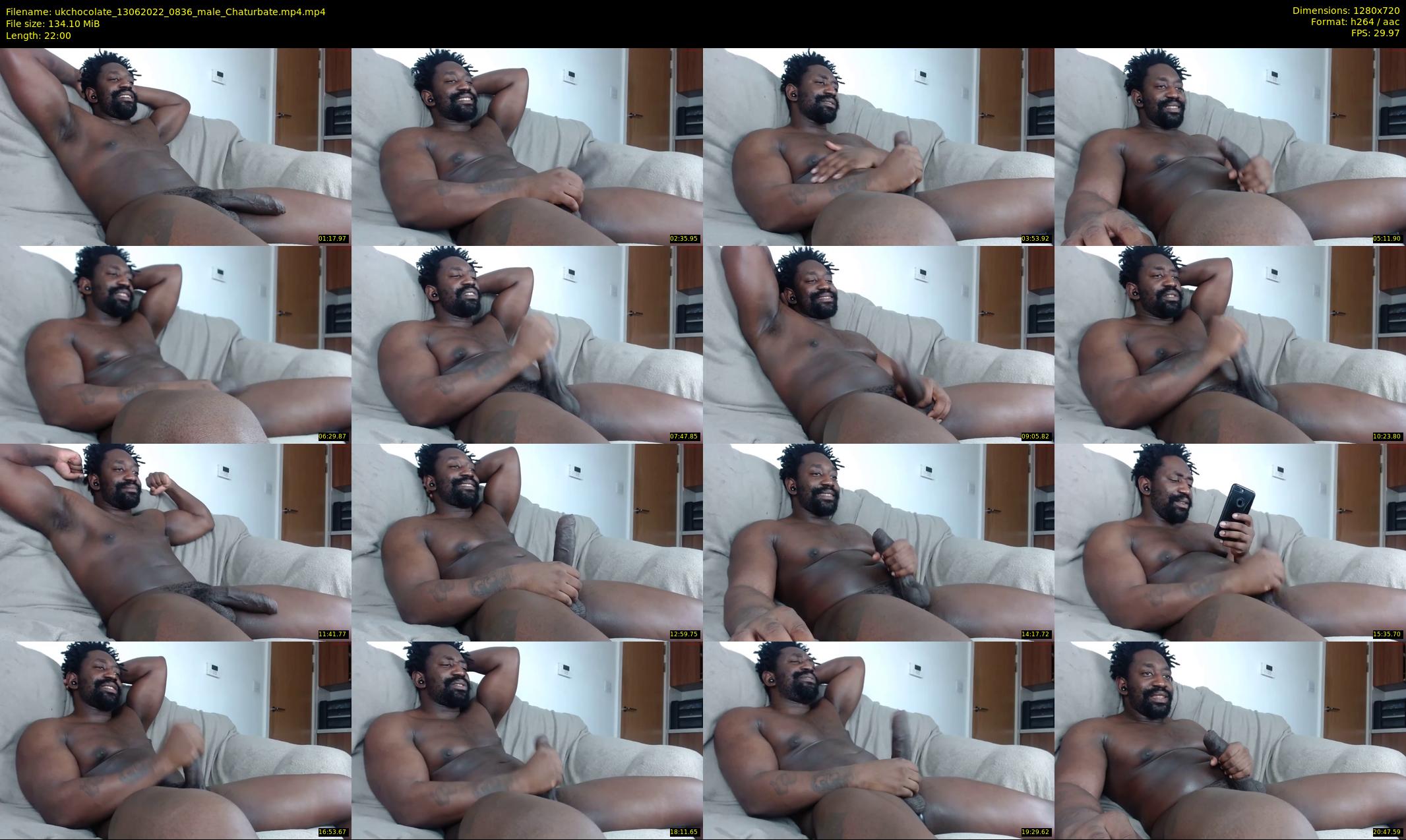 ukchocolate — 22 minute Chaturbate male cam show recording, 720p, Jun 13, 2022