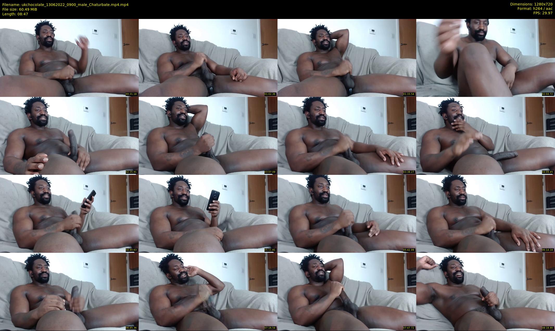 ukchocolate — 9 minute Chaturbate male cam show recording, 720p, Jun 13, 2022