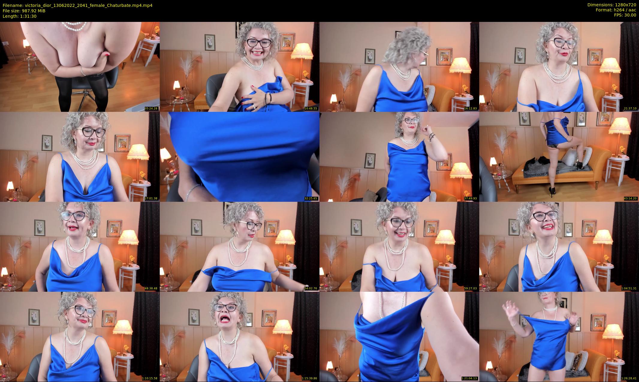 victoria_dior — 92 minute Chaturbate female cam show recording, 720p, Jun 13, 2022