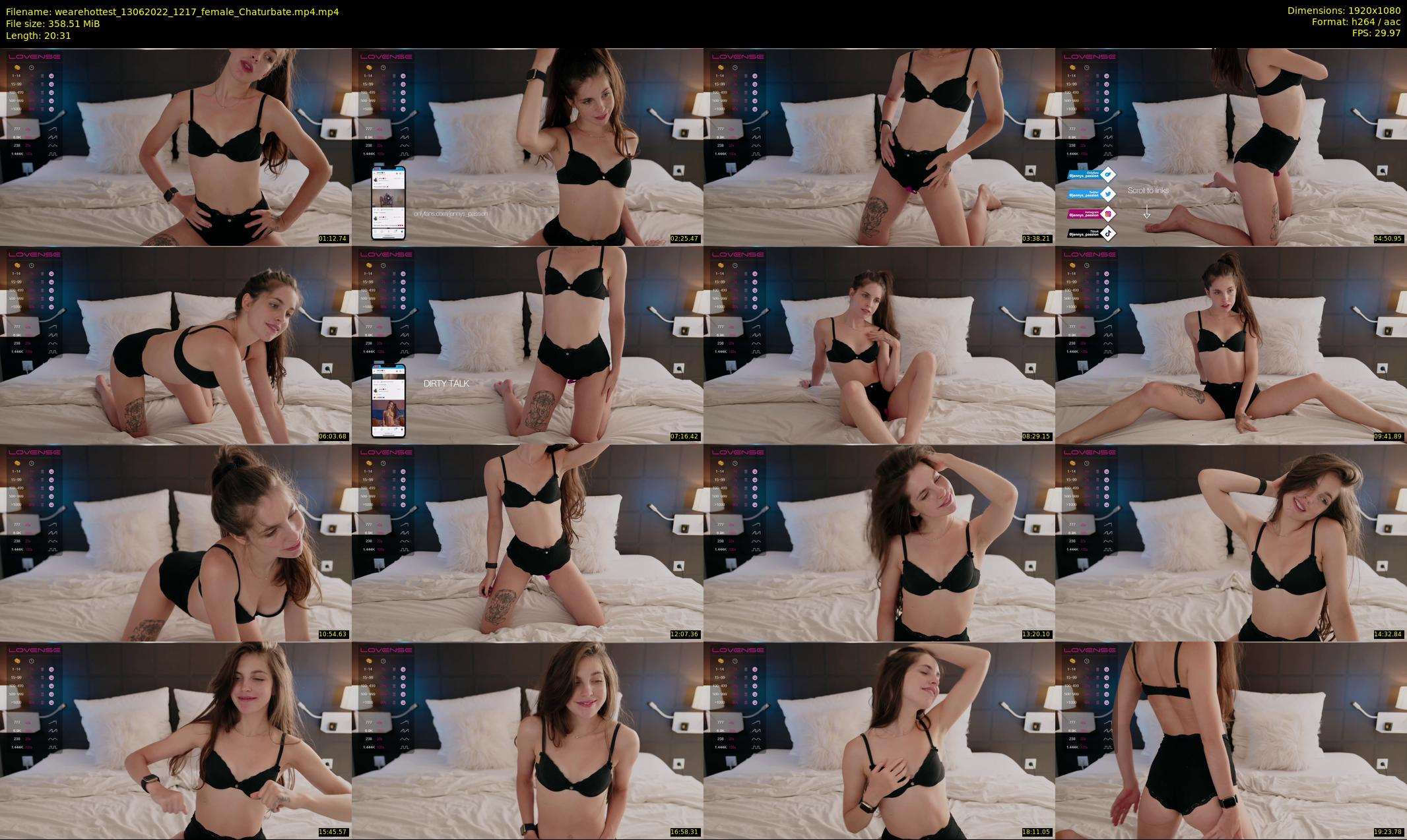 wearehottest — 21 minute Chaturbate couple cam show recording, 1080p, Jun 13, 2022