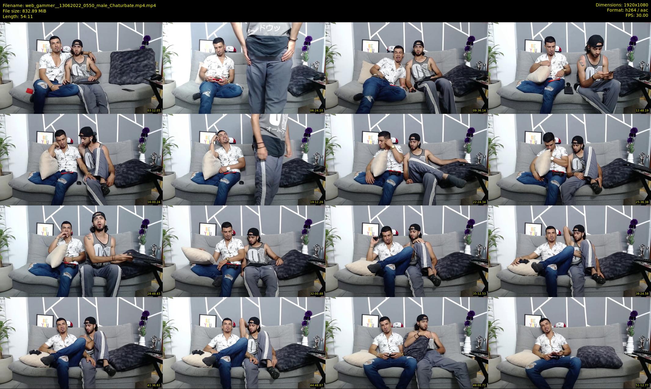 web_gammer_ — 55 minute Chaturbate male cam show recording, 1080p, Jun 13, 2022