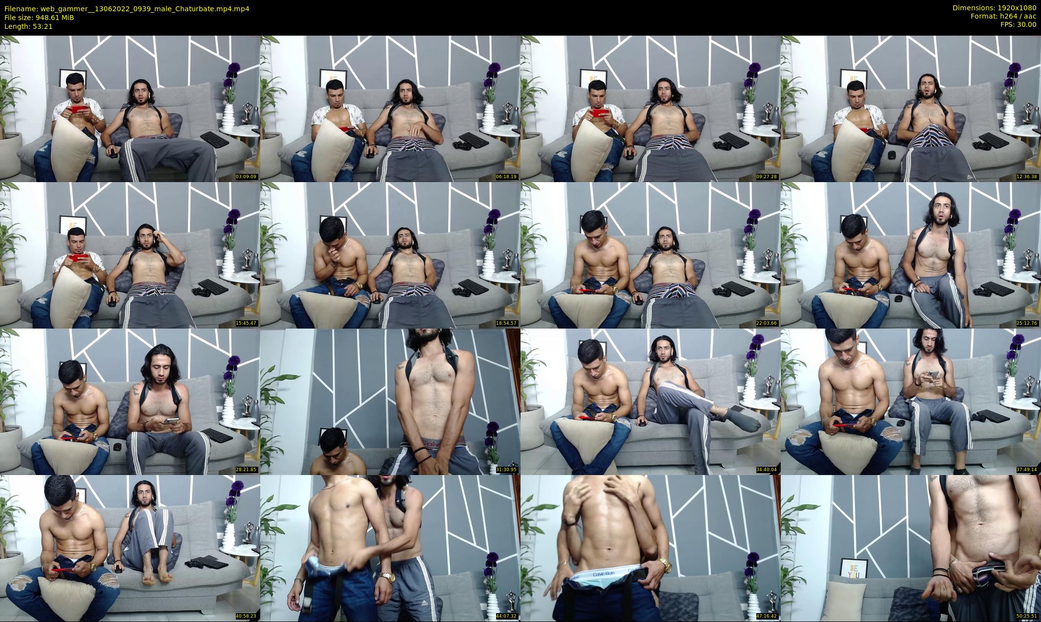 web_gammer_ — 54 minute Chaturbate male cam show recording, 1080p, Jun 13, 2022