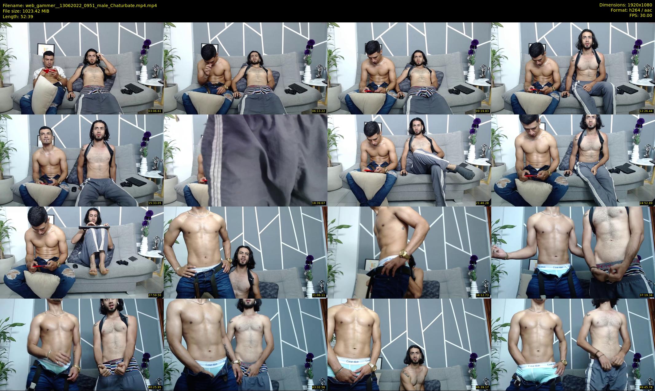 web_gammer_ — 53 minute Chaturbate male cam show recording, 1080p, Jun 13, 2022