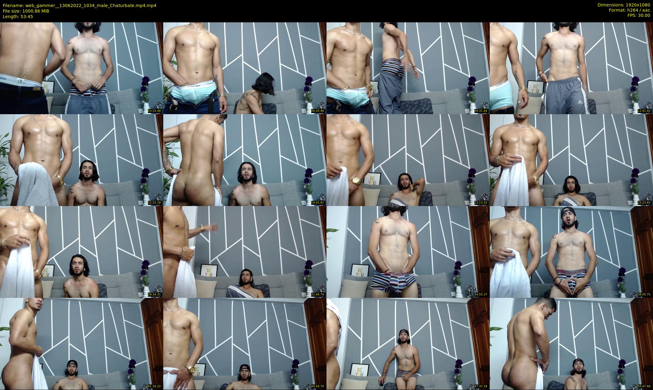 web_gammer_ — 54 minute Chaturbate male cam show recording, 1080p, Jun 13, 2022