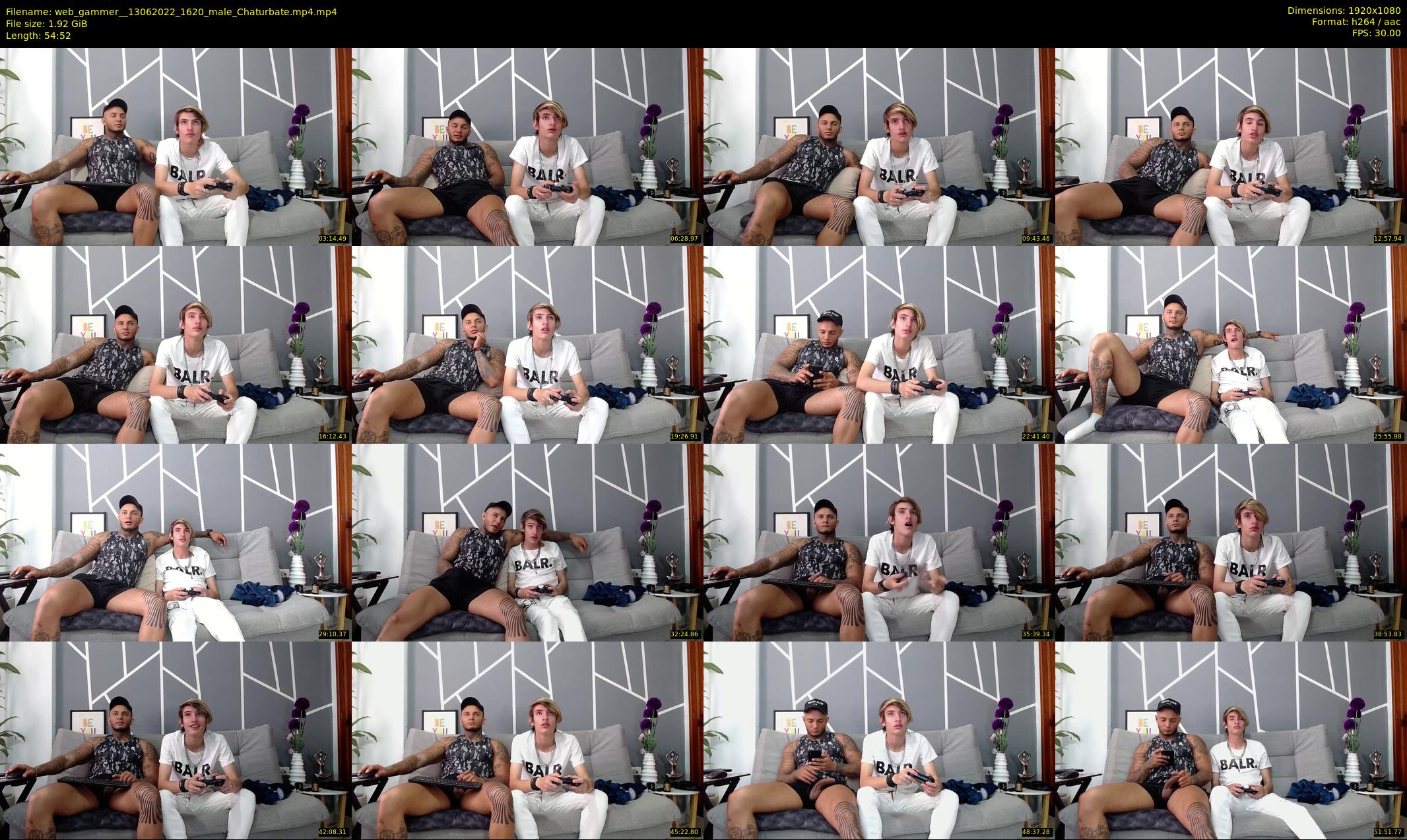 web_gammer_ — 55 minute Chaturbate male cam show recording, 1080p, Jun 13, 2022