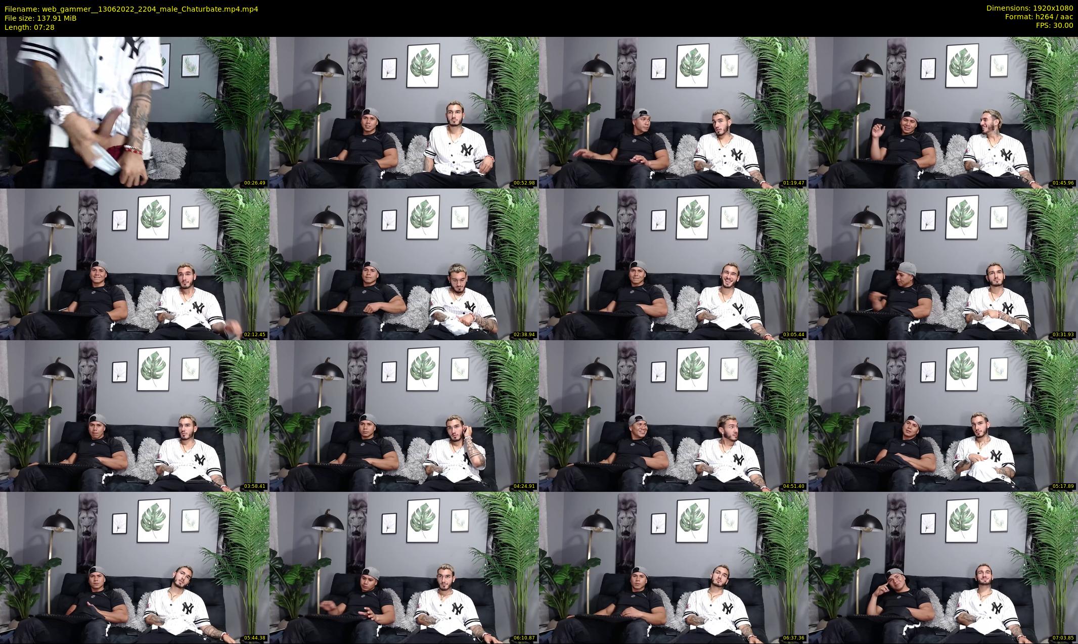 web_gammer_ — 8 minute Chaturbate male cam show recording, 1080p, Jun 13, 2022