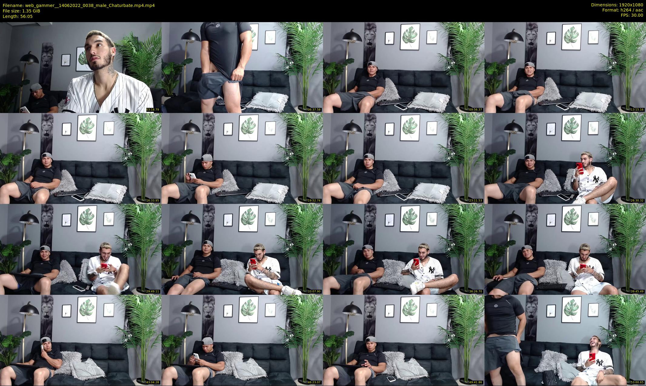 web_gammer_ — 57 minute Chaturbate male cam show recording, 1080p, Jun 14, 2022
