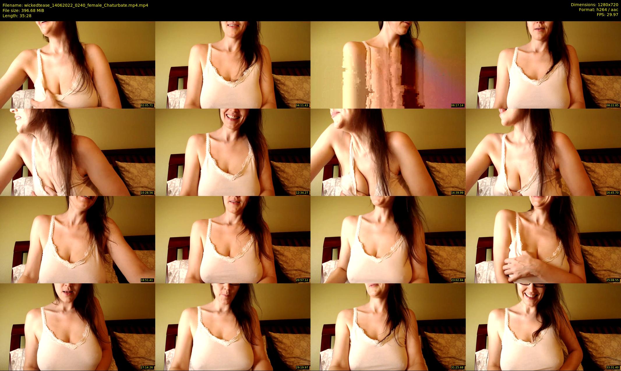 wickedtease — 36 minute Chaturbate female cam show recording, 720p, Jun 14, 2022