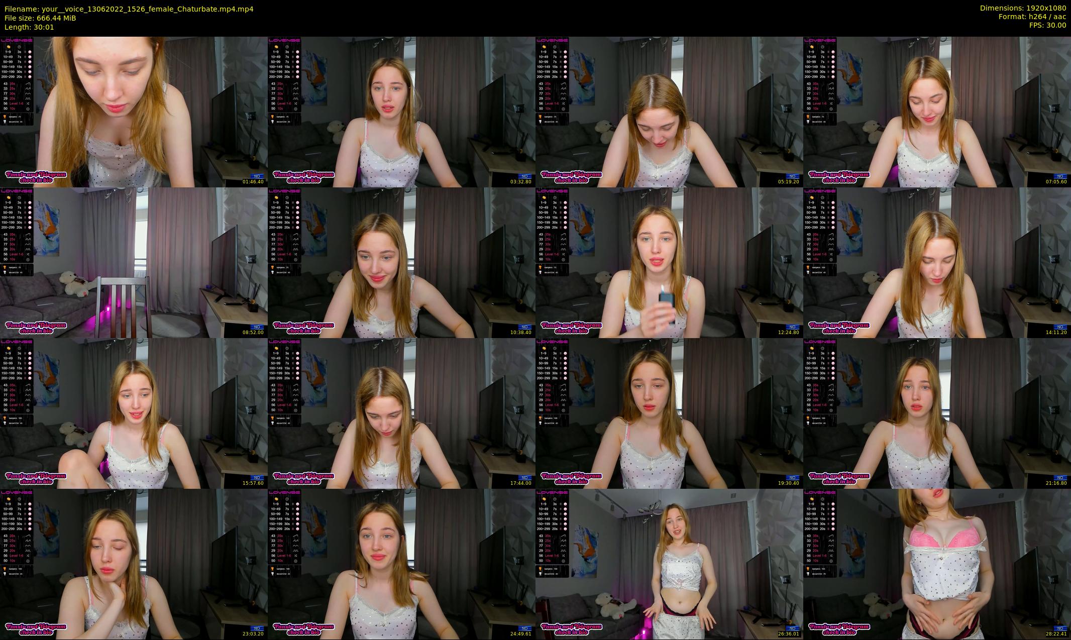 your__voice — 31 minute Chaturbate female cam show recording, 1080p, Jun 13, 2022