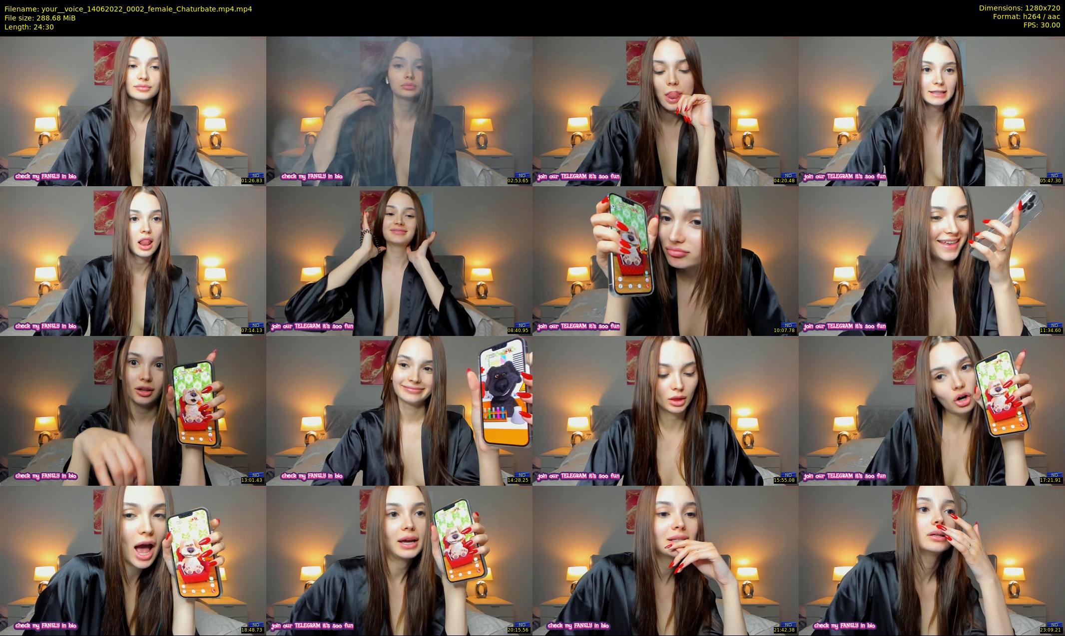 your__voice — 25 minute Chaturbate female cam show recording, 720p, Jun 14, 2022