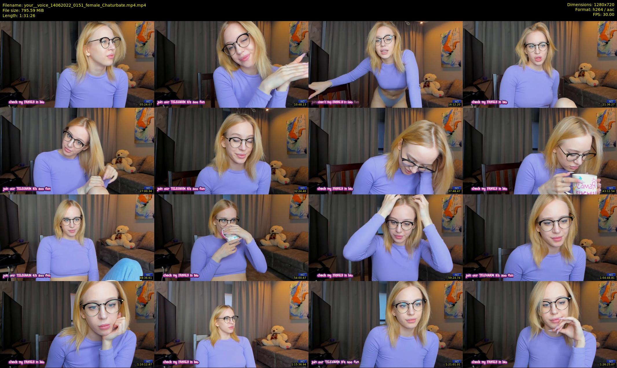 your__voice — 92 minute Chaturbate female cam show recording, 720p, Jun 14, 2022