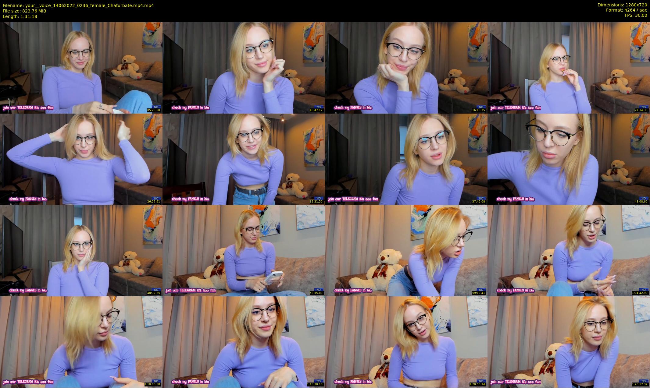 your__voice — 92 minute Chaturbate female cam show recording, 720p, Jun 14, 2022