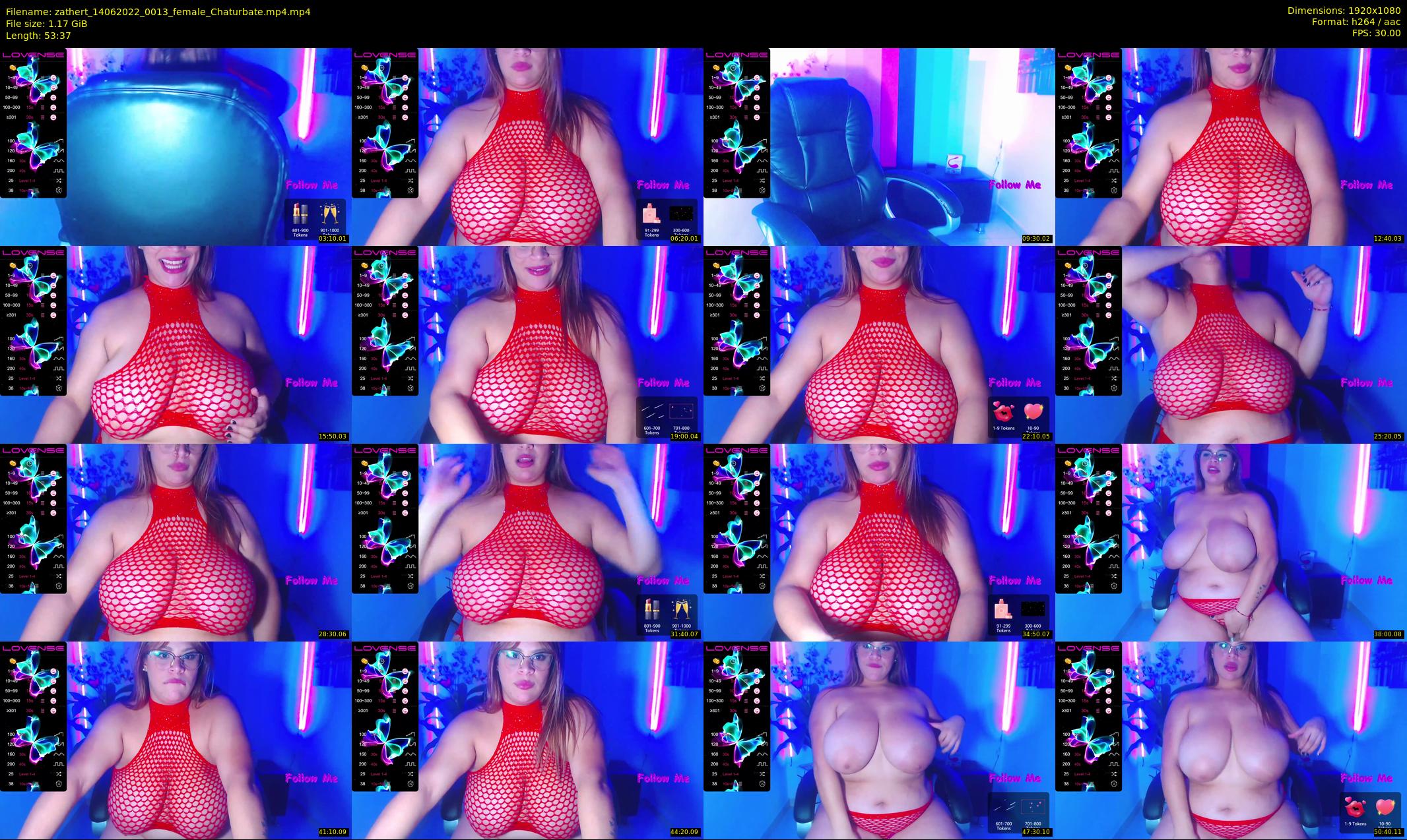 zathert — 54 minute Chaturbate female cam show recording, 1080p, Jun 14, 2022