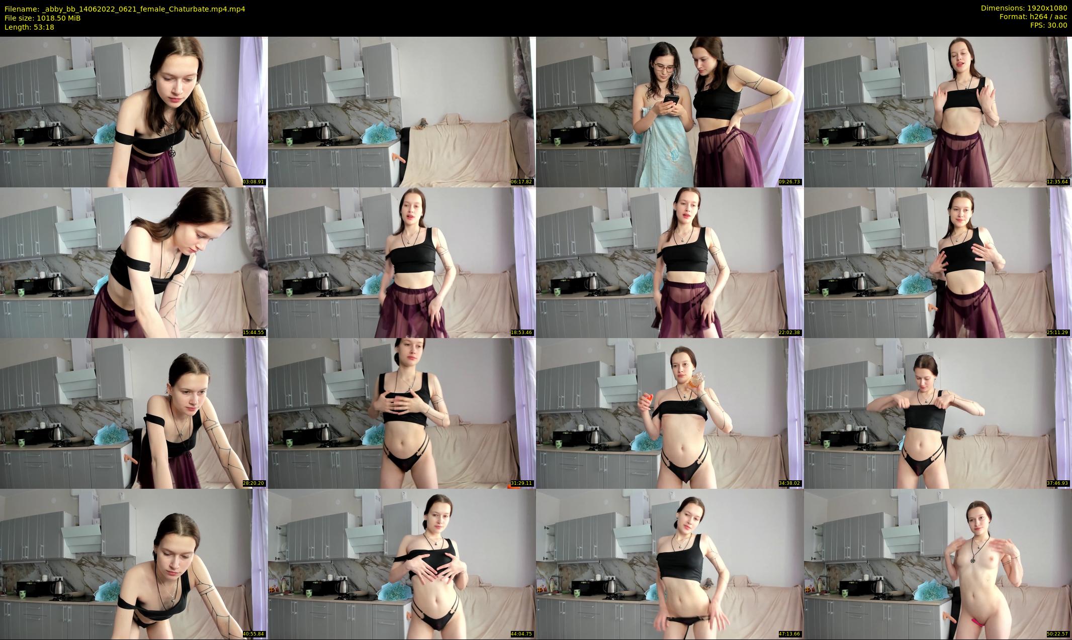 _abby_bb — 54 minute Chaturbate female cam show recording, 1080p, Jun 14, 2022