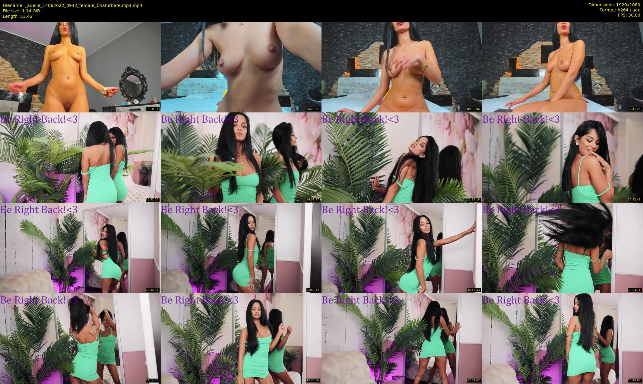 _adelle — 54 minute Chaturbate female cam show recording, 1080p, Jun 14, 2022