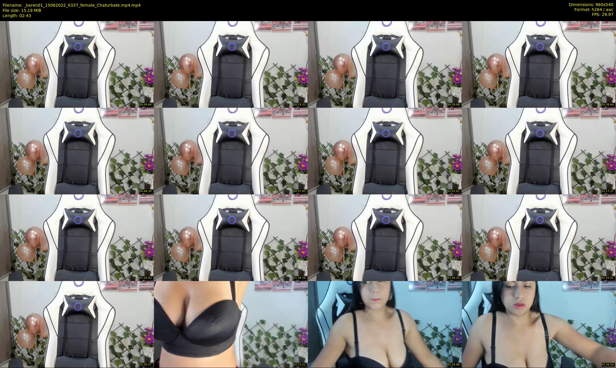 _karen01 — 3 minute Chaturbate female cam show recording, 480p, Jun 15, 2022