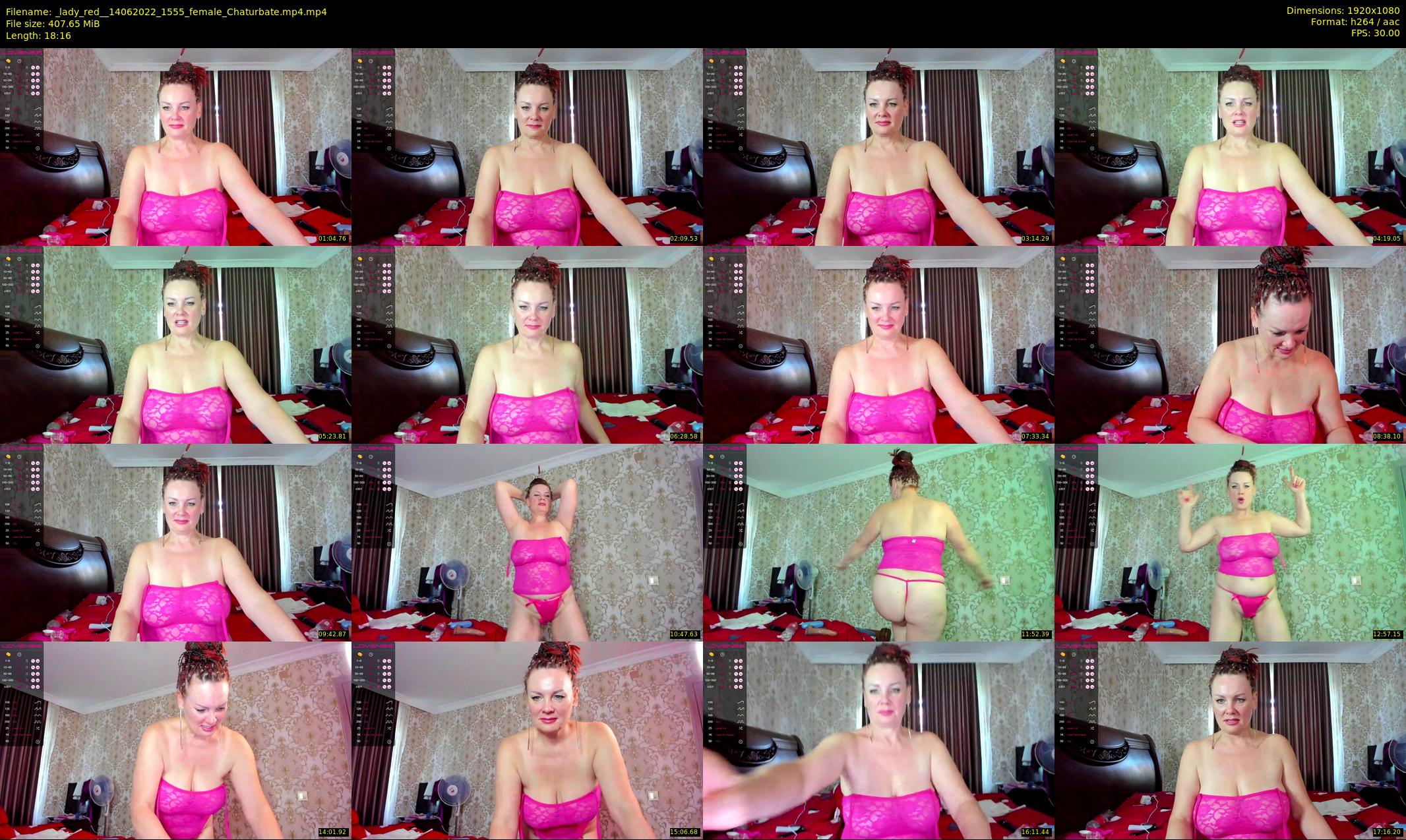_lady_red_ — 19 minute Chaturbate female cam show recording, 1080p, Jun 14, 2022