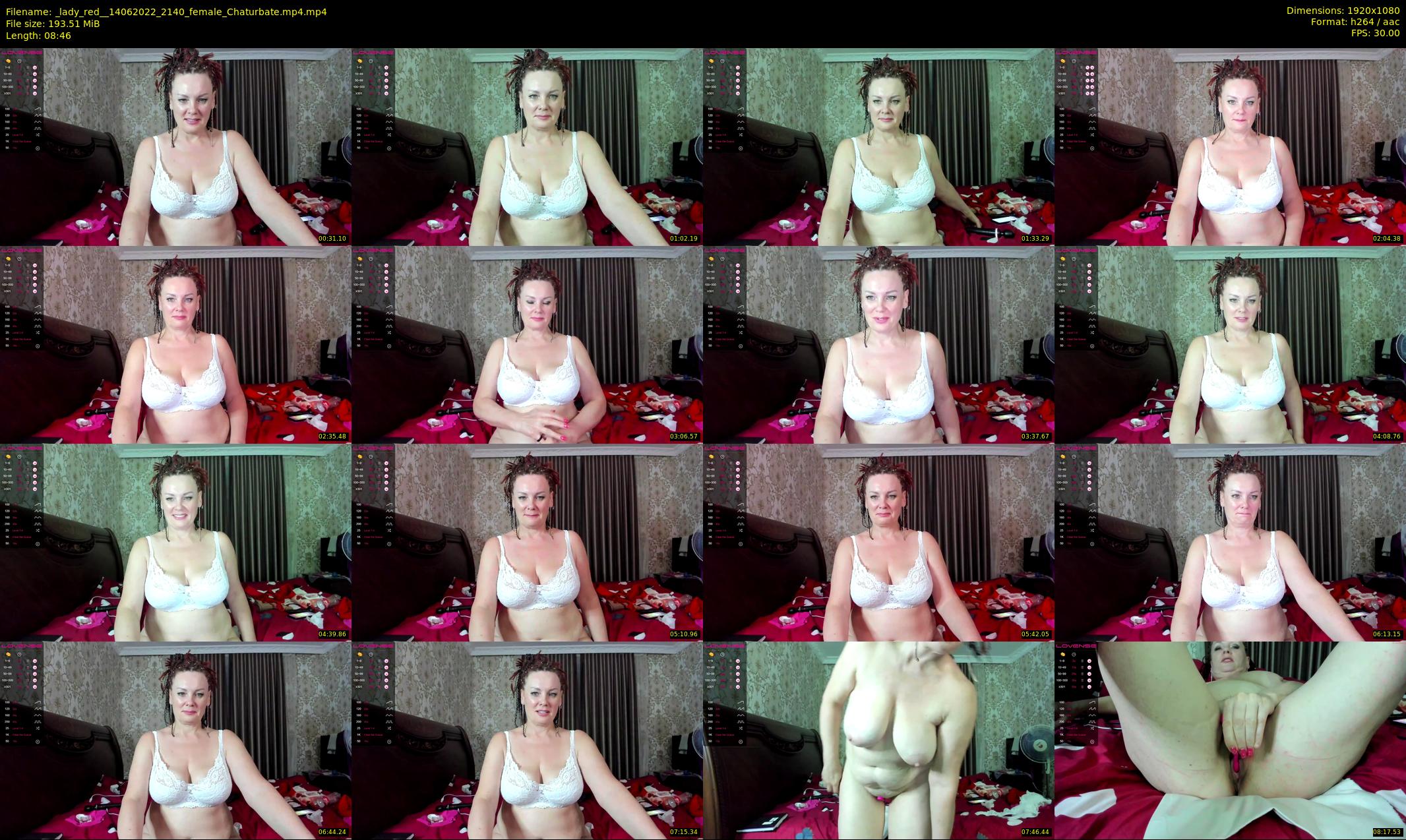 _lady_red_ — 9 minute Chaturbate female cam show recording, 1080p, Jun 14, 2022