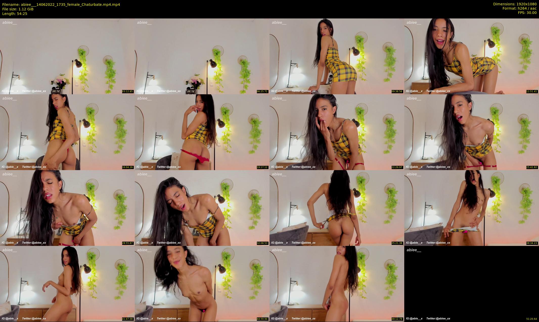 abiee__ — 55 minute Chaturbate female cam show recording, 1080p, Jun 14, 2022